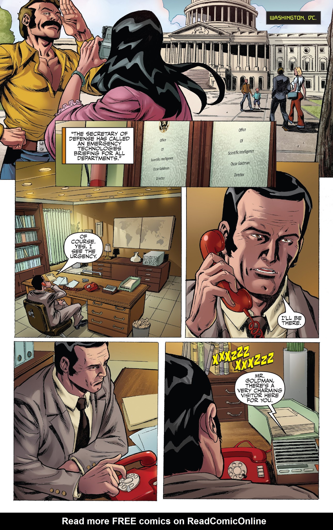 Read online The Six Million Dollar Man: Season Six comic -  Issue #1 - 5