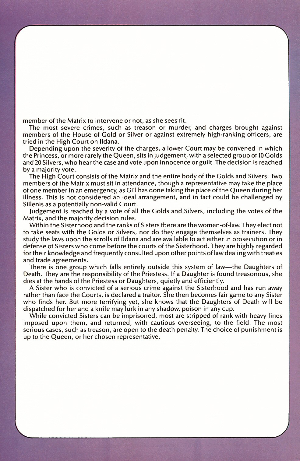 Read online Sisterhood of Steel comic -  Issue #7 - 34