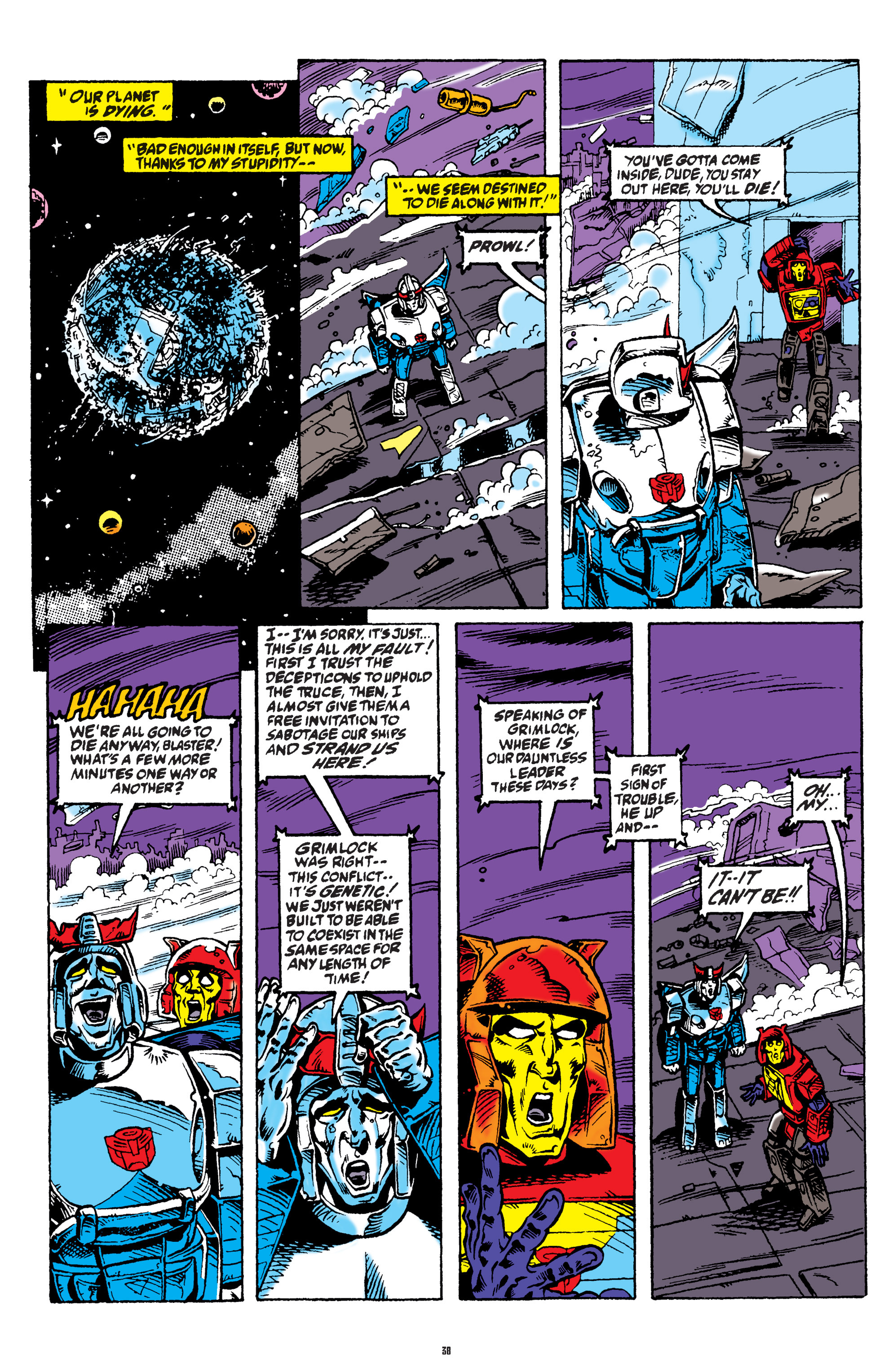 Read online The Transformers Classics comic -  Issue # TPB 7 - 39