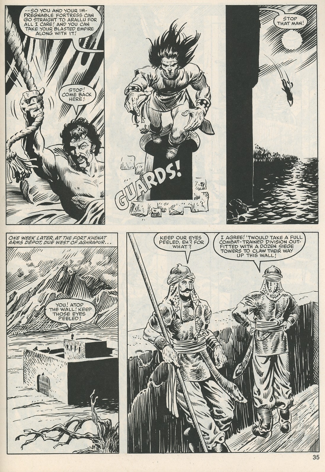 Read online The Savage Sword Of Conan comic -  Issue #112 - 36