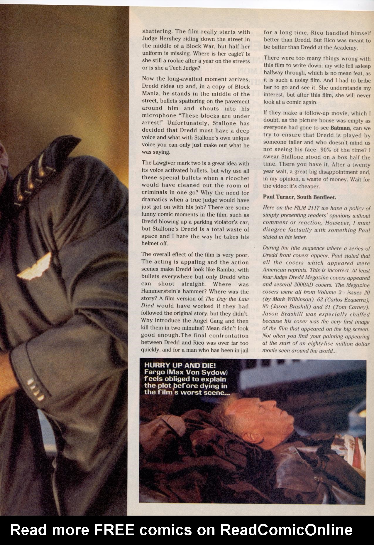 Read online Judge Dredd Megazine (vol. 3) comic -  Issue #10 - 31