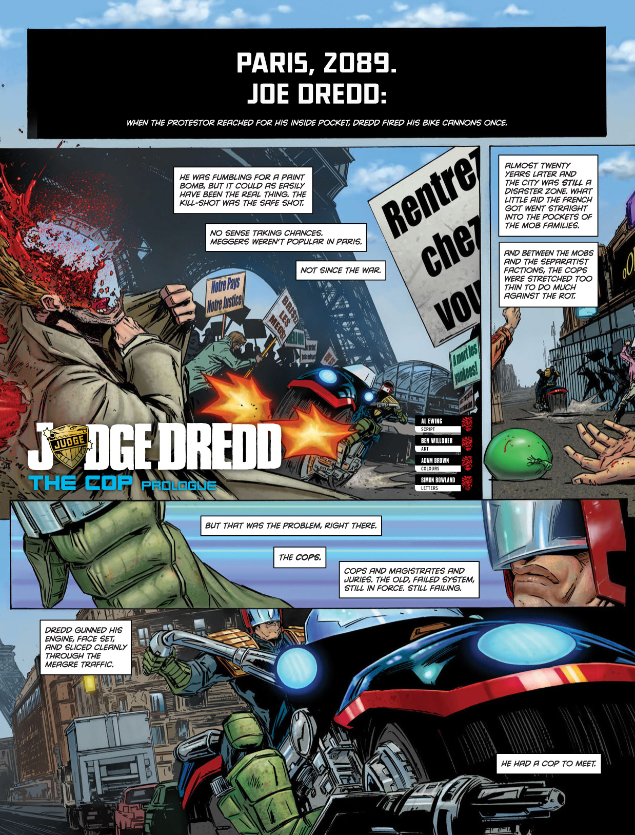 Read online Judge Dredd Megazine (Vol. 5) comic -  Issue #355 - 50