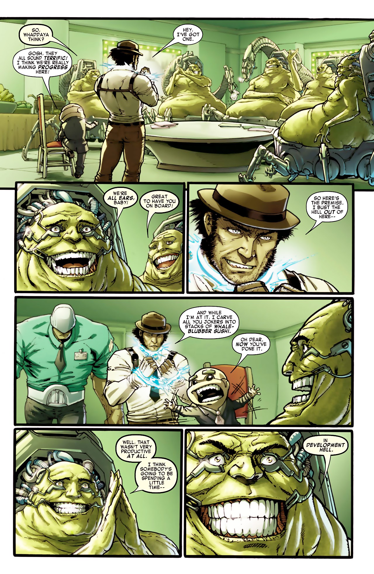 Read online Wolverine: Development Hell comic -  Issue # Full - 5