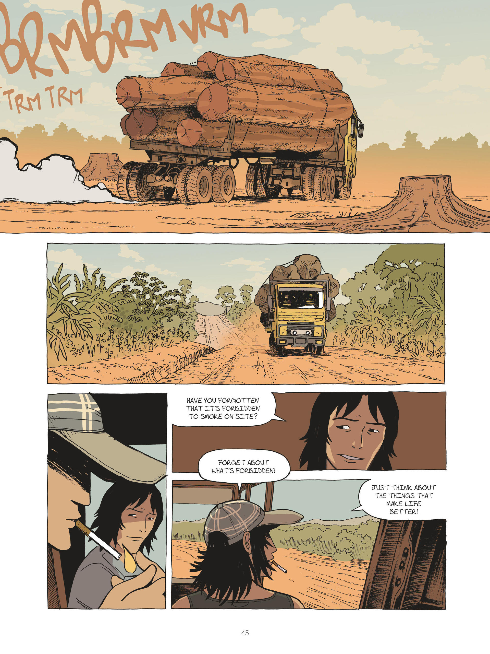 Read online Zidrou-Beuchot's African Trilogy comic -  Issue # TPB 3 - 45
