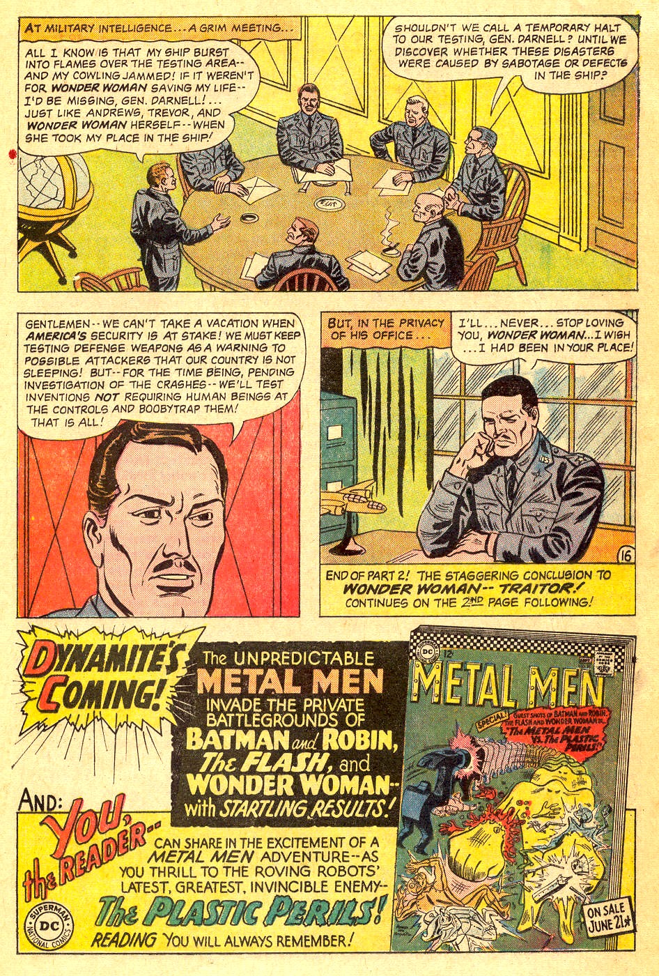 Read online Wonder Woman (1942) comic -  Issue #164 - 21