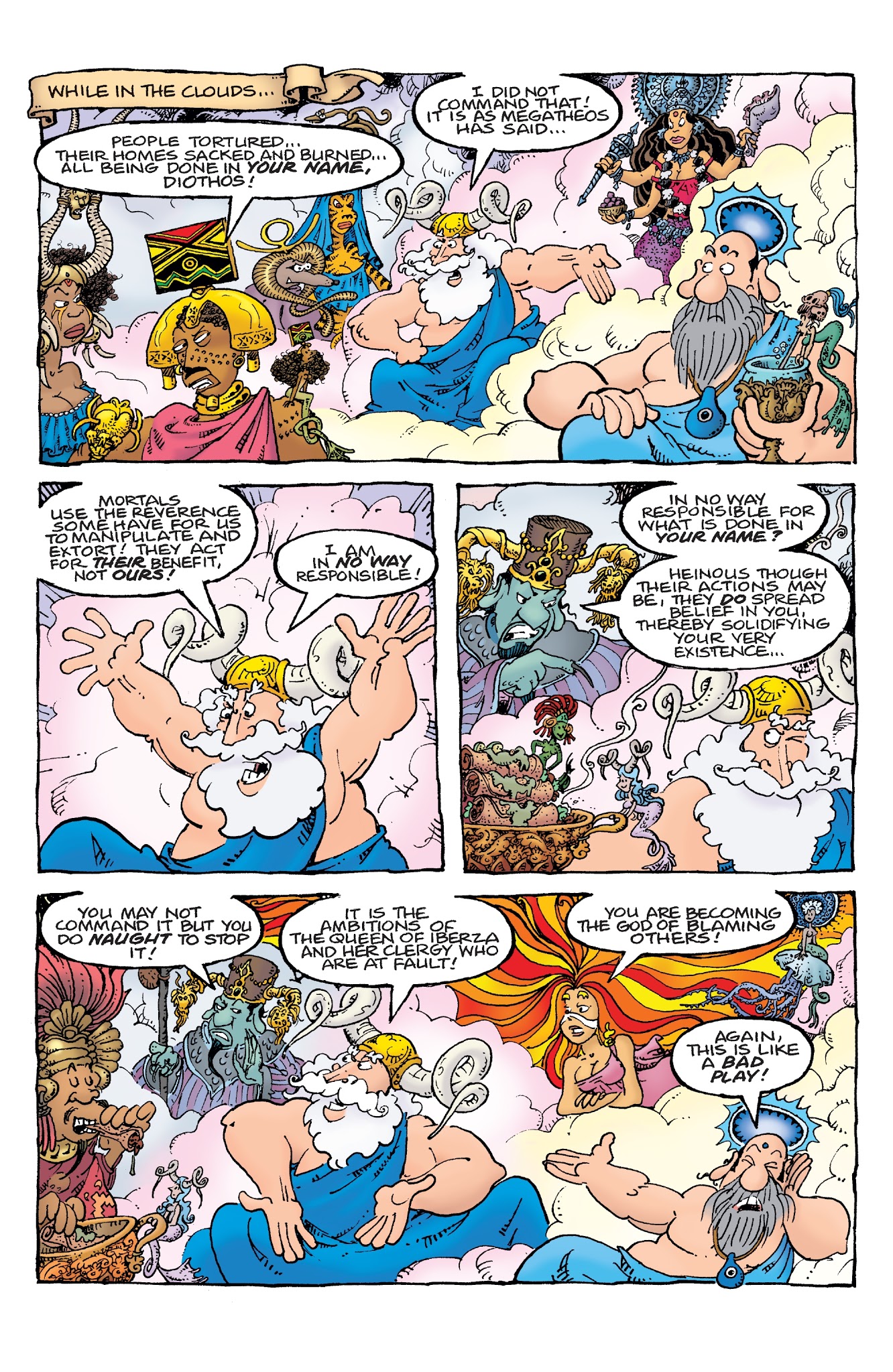 Read online Groo: Play of the Gods comic -  Issue #1 - 21