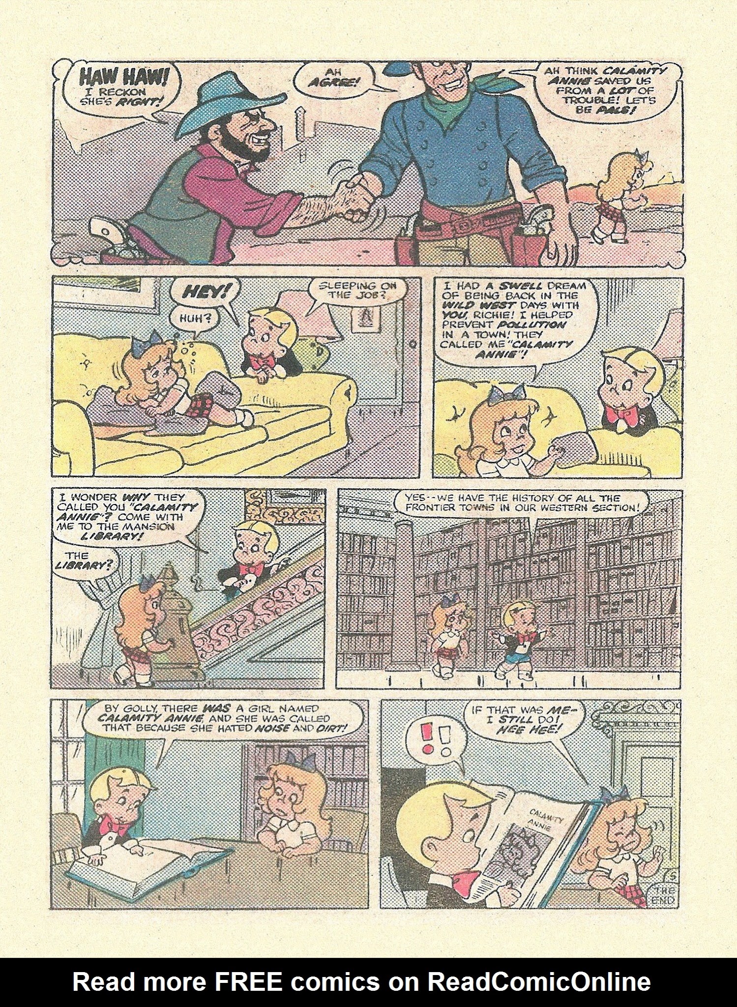 Read online Richie Rich Digest Stories comic -  Issue #13 - 37