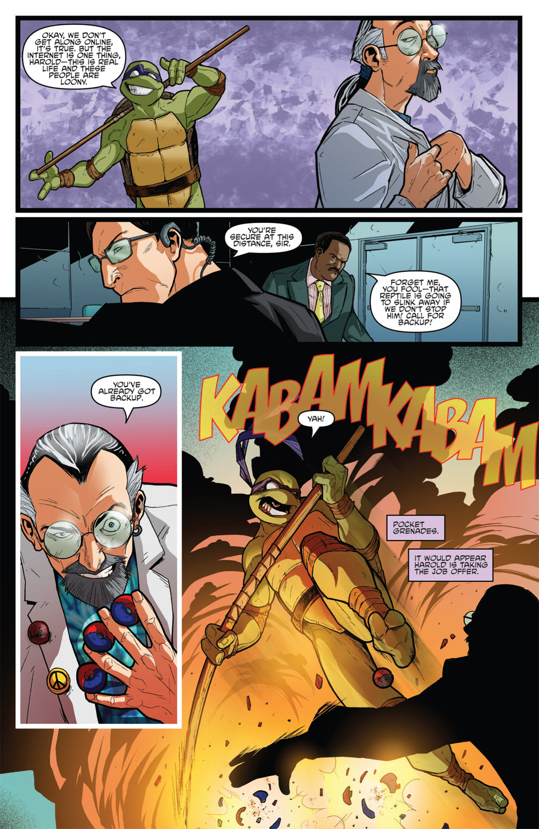 Read online Teenage Mutant Ninja Turtles Micro-Series comic -  Issue #3 - 19