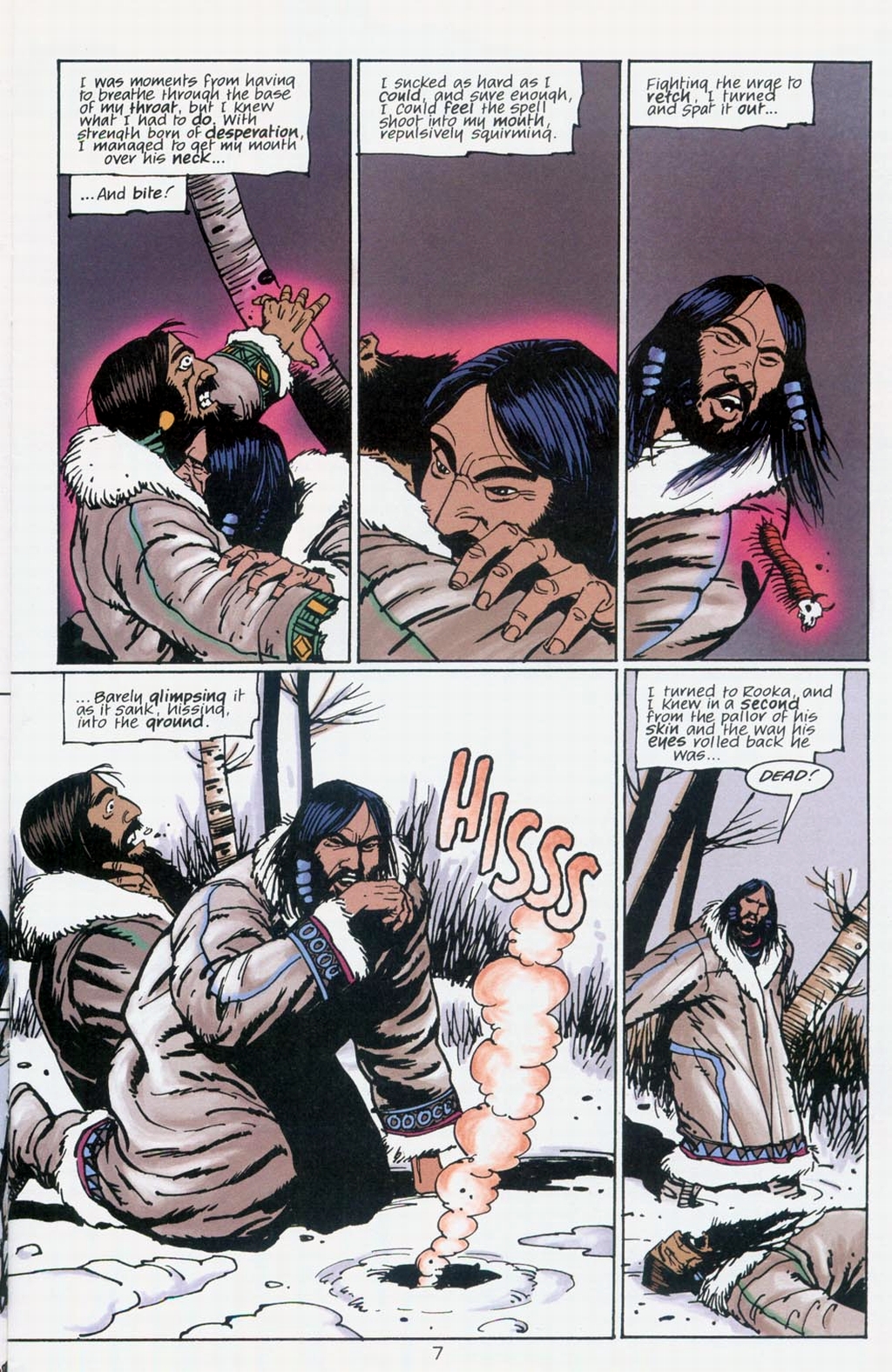 Read online Muktuk Wolfsbreath: Hard-Boiled Shaman comic -  Issue #2 - 7