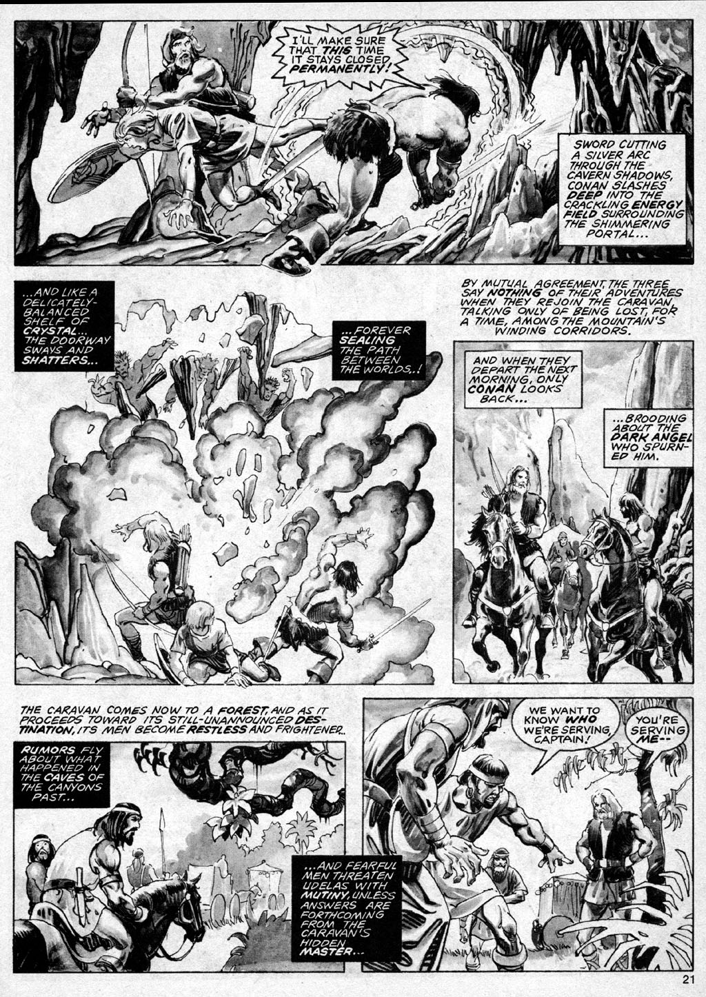 Read online The Savage Sword Of Conan comic -  Issue #69 - 21