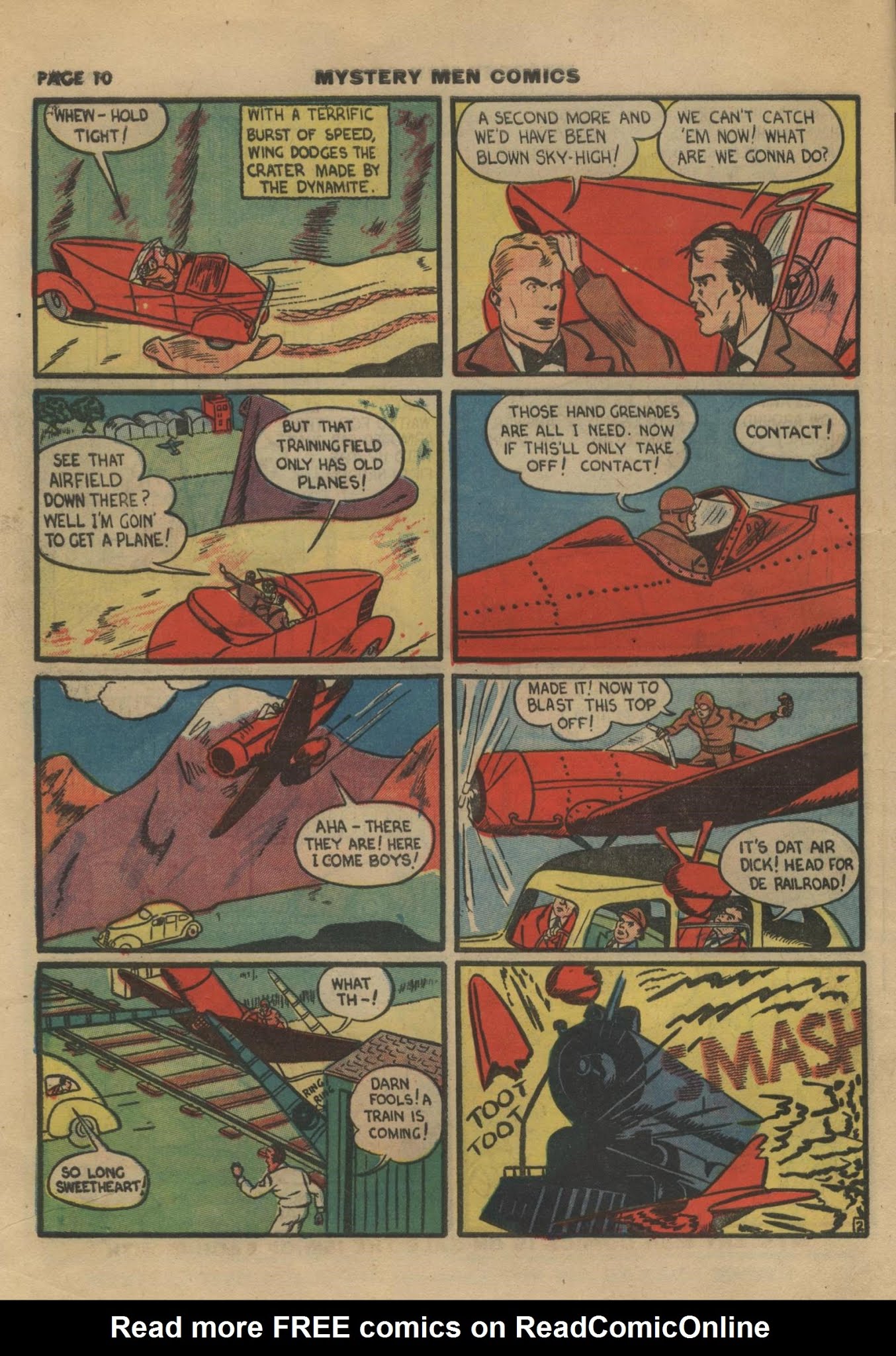 Read online Mystery Men Comics comic -  Issue #15 - 12