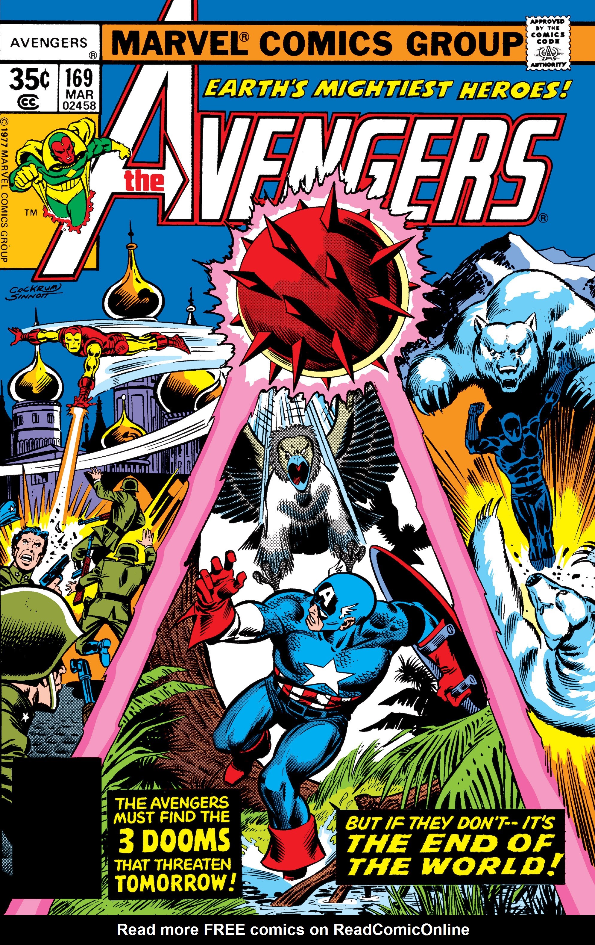 Read online The Avengers (1963) comic -  Issue #169 - 1