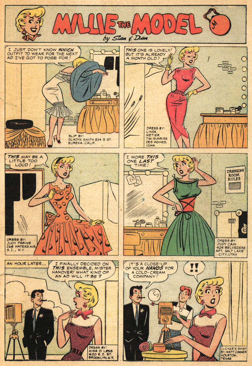Read online Millie the Model comic -  Issue #82 - 19