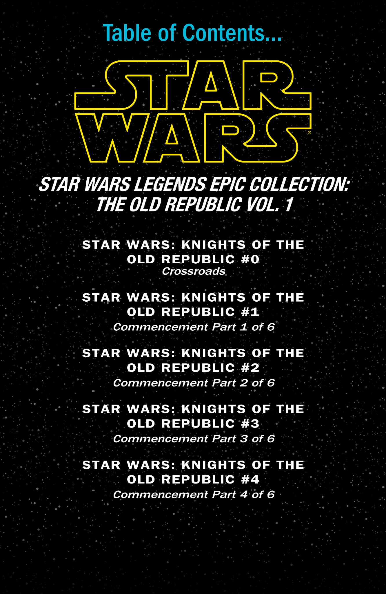 Read online Star Wars Legends: The Old Republic - Epic Collection comic -  Issue # TPB 1 - 3