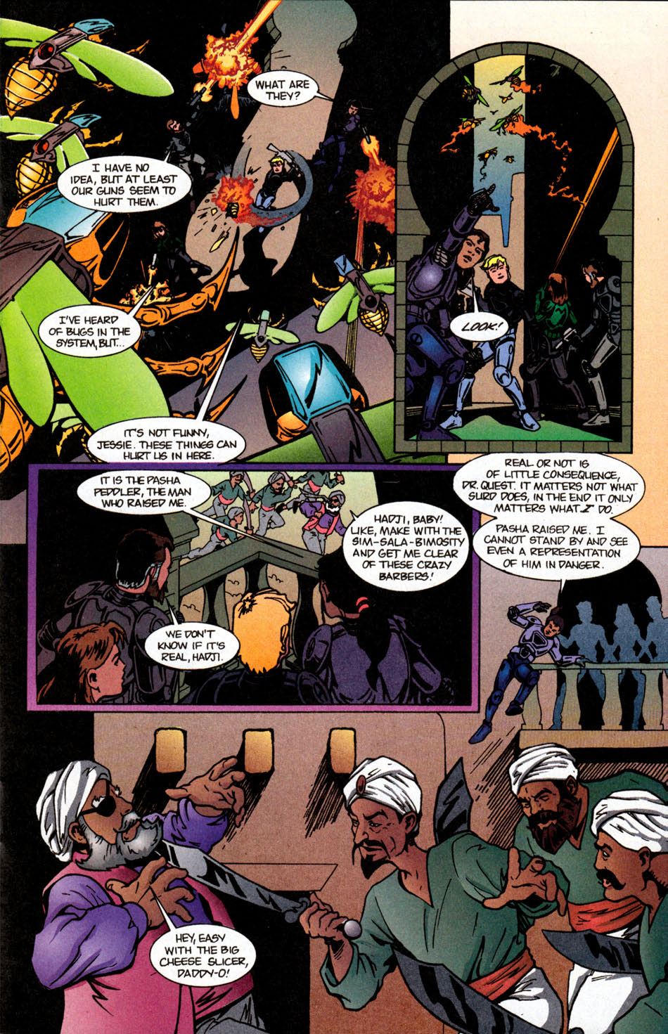 Read online The Real Adventures of Jonny Quest comic -  Issue #5 - 13