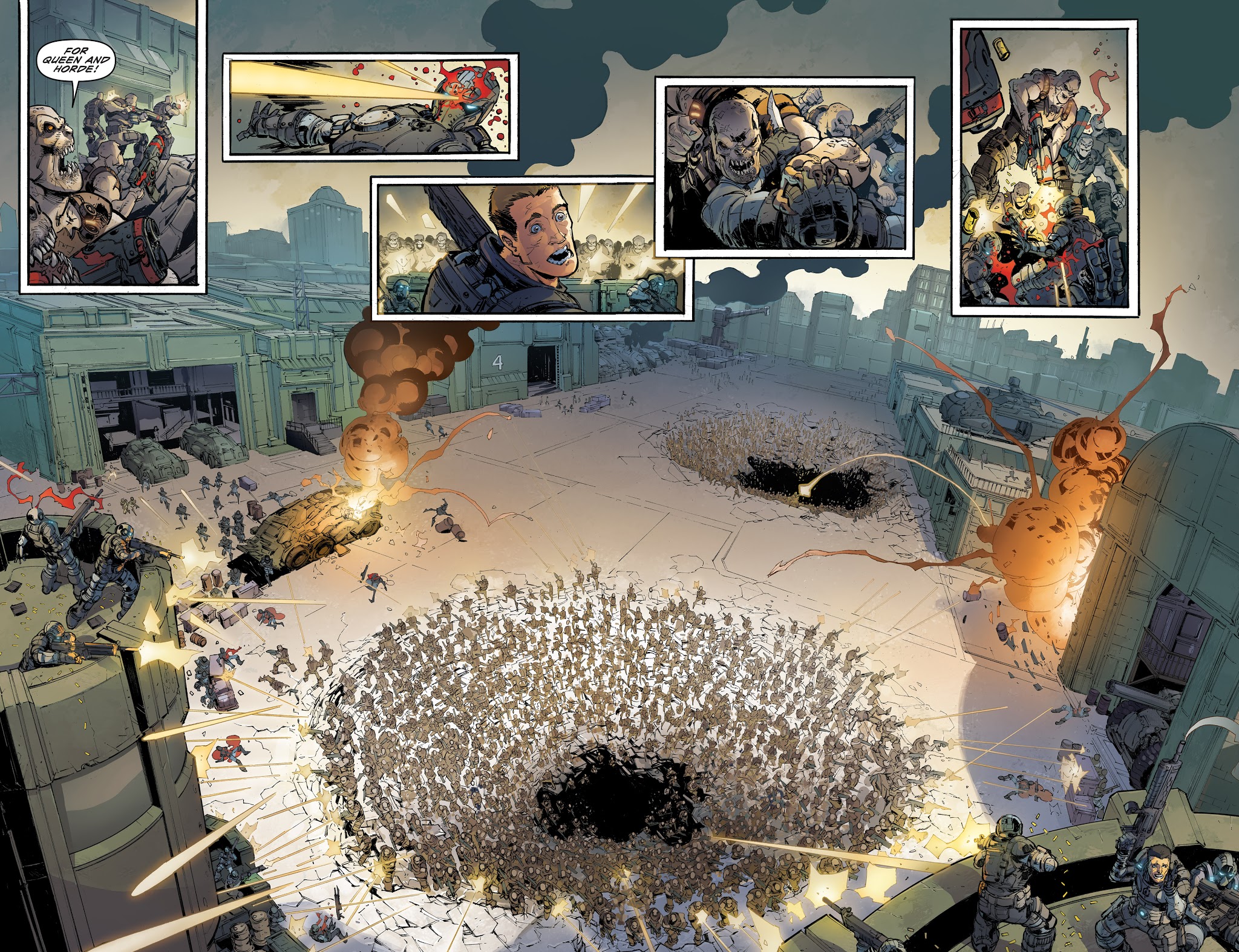 Read online Gears of War: The Rise of RAAM comic -  Issue #4 - 10