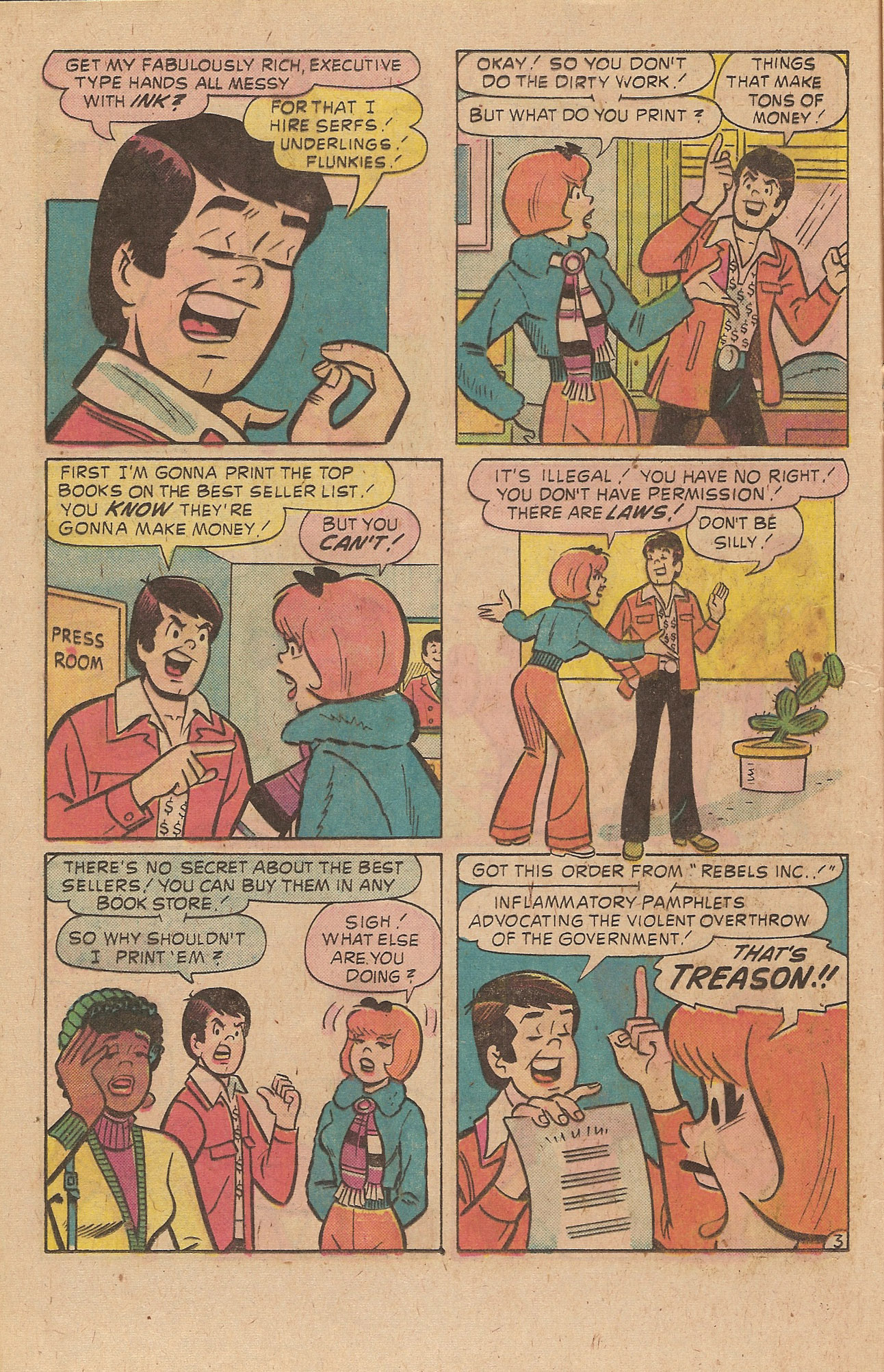 Read online Pep Comics comic -  Issue #302 - 16