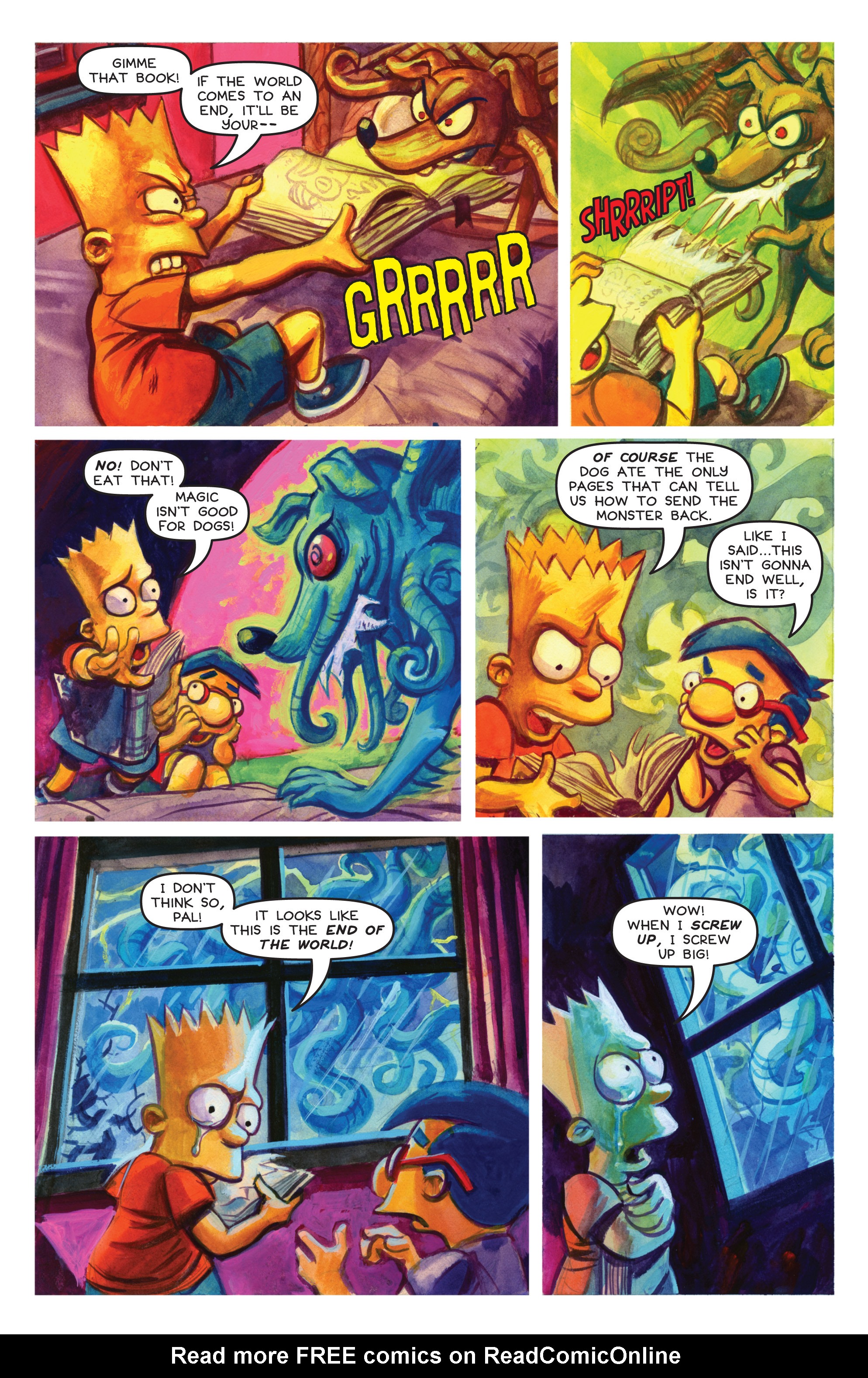 Read online Treehouse of Horror comic -  Issue #19 - 40