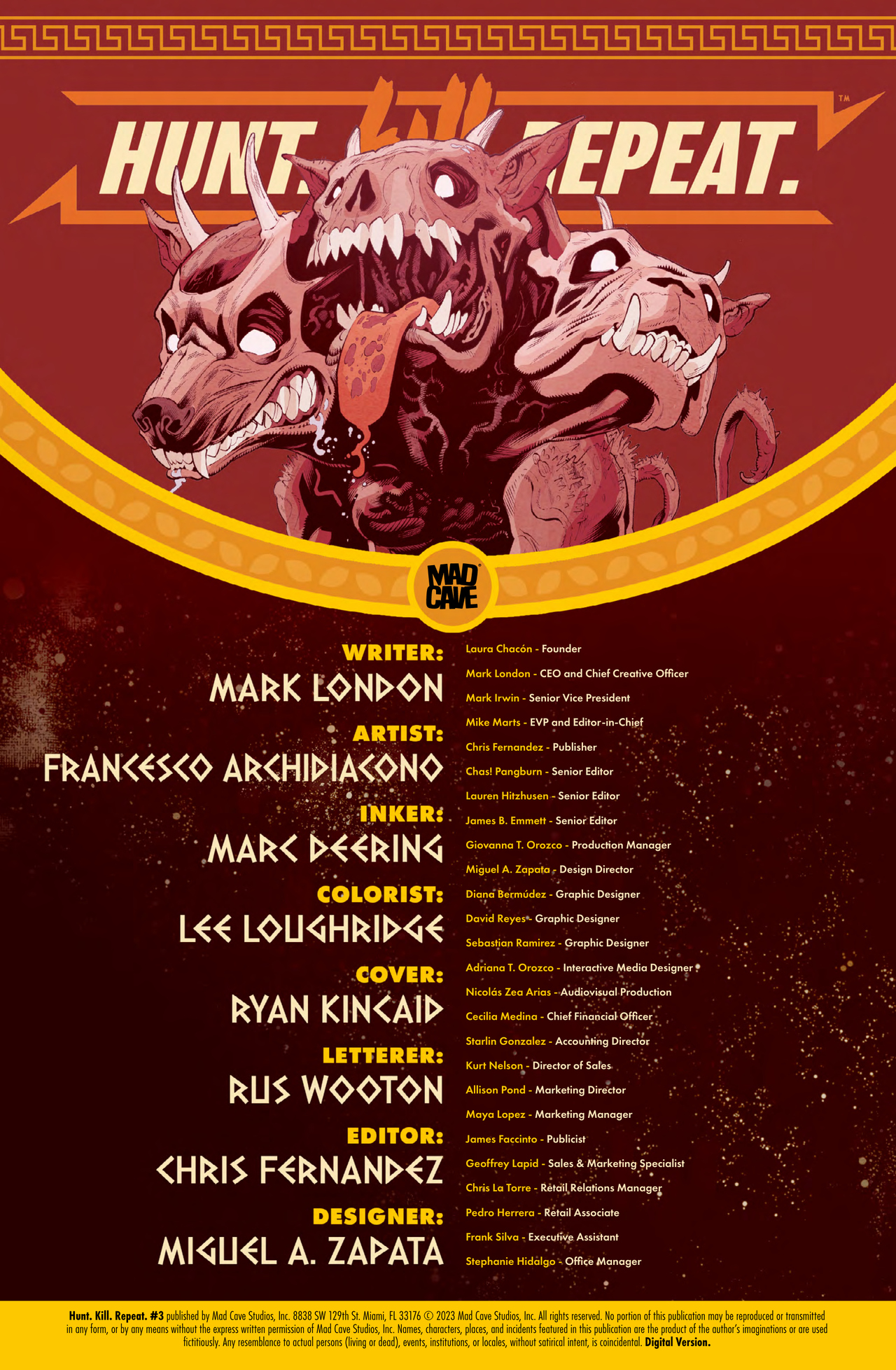 Read online Hunt. Kill. Repeat. comic -  Issue #3 - 2