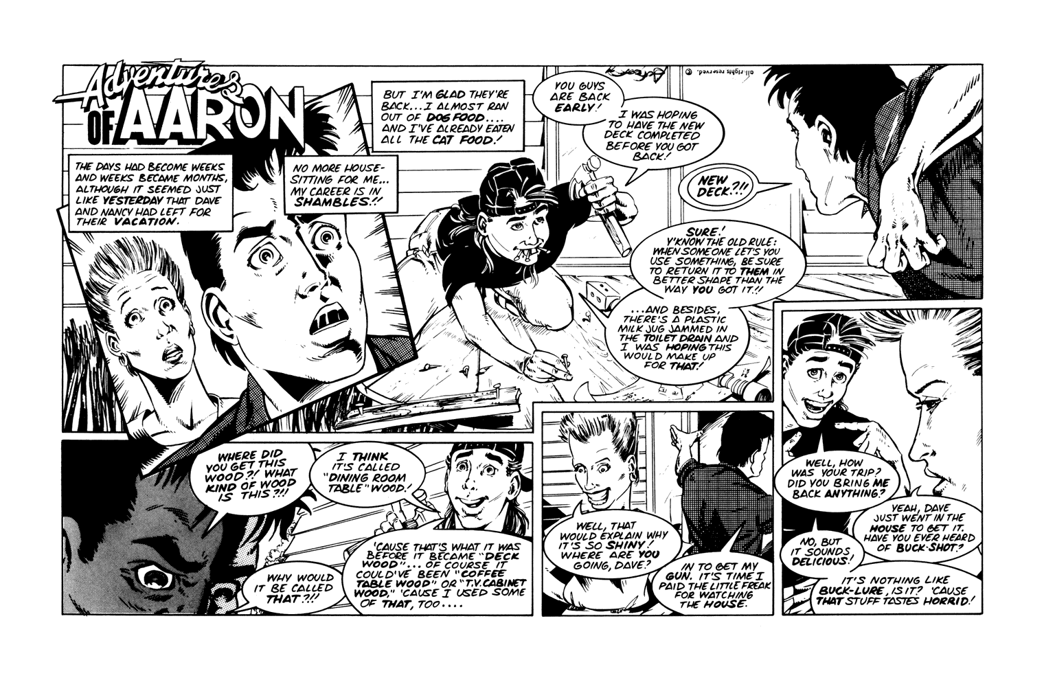 Read online Aaron Strips comic -  Issue #3 - 19