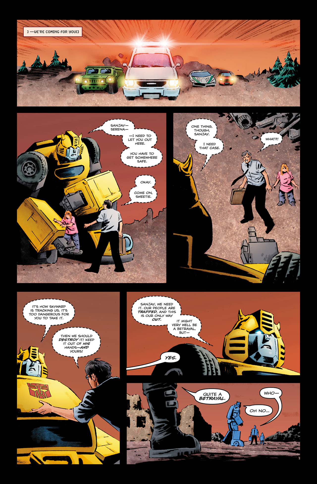 Read online The Transformers: Bumblebee comic -  Issue #4 - 18