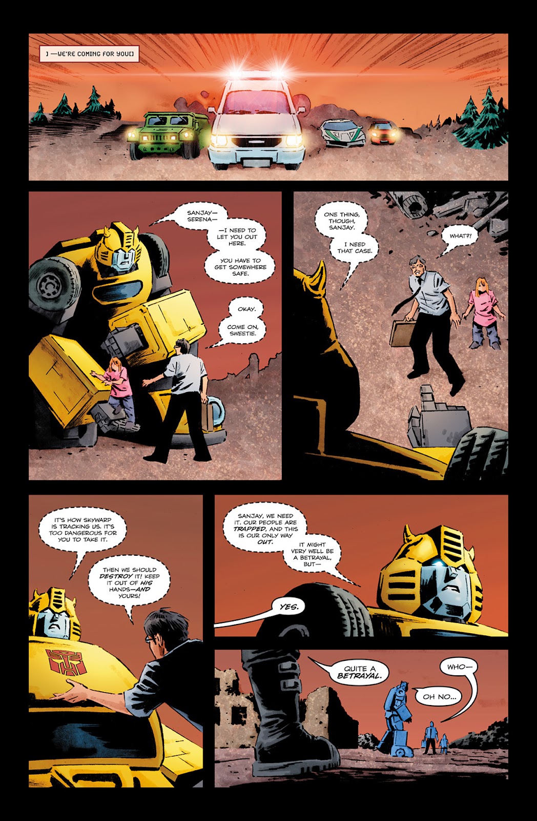 The Transformers: Bumblebee issue 4 - Page 18
