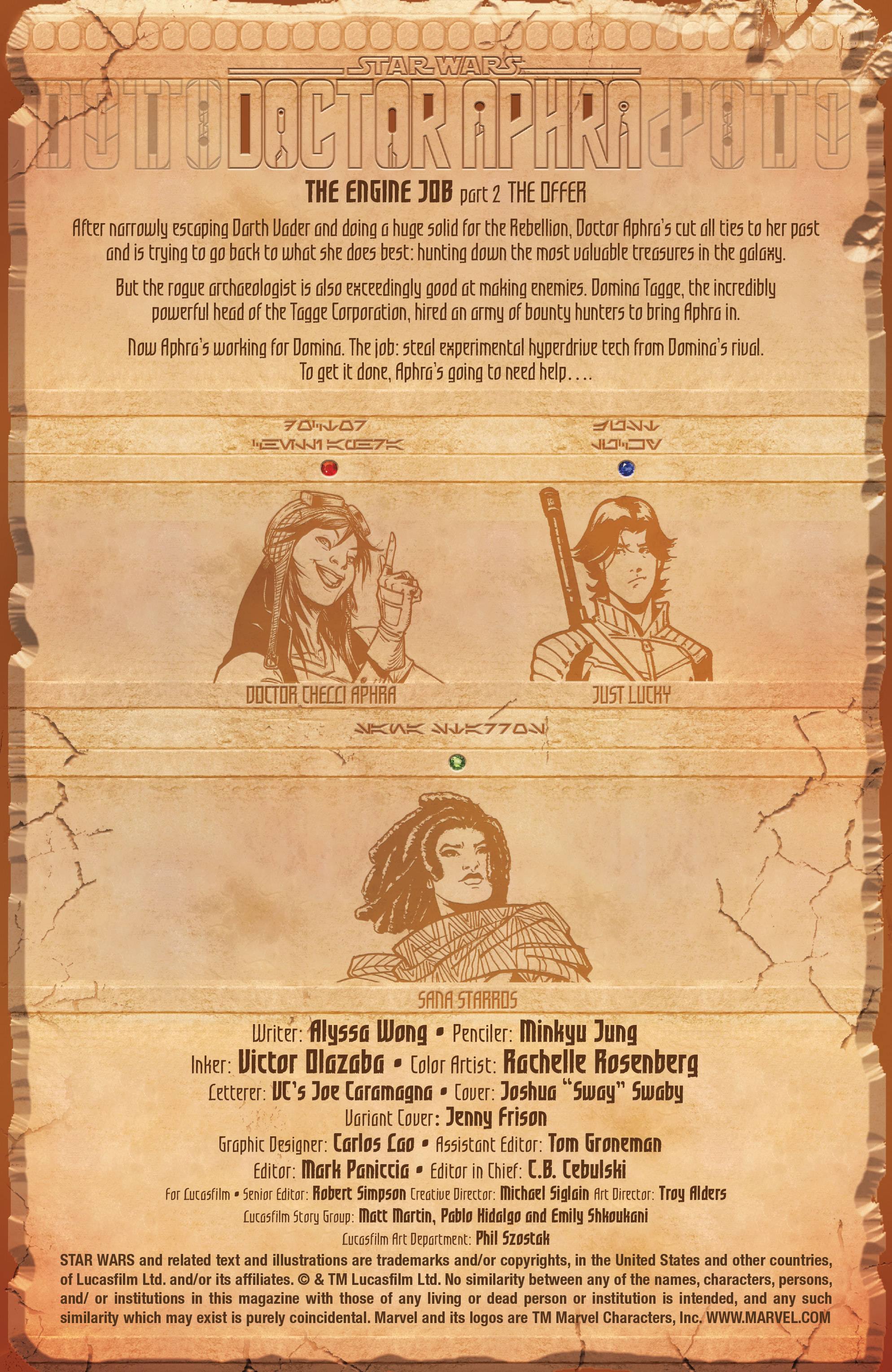 Read online Star Wars: Doctor Aphra comic -  Issue #7 - 2