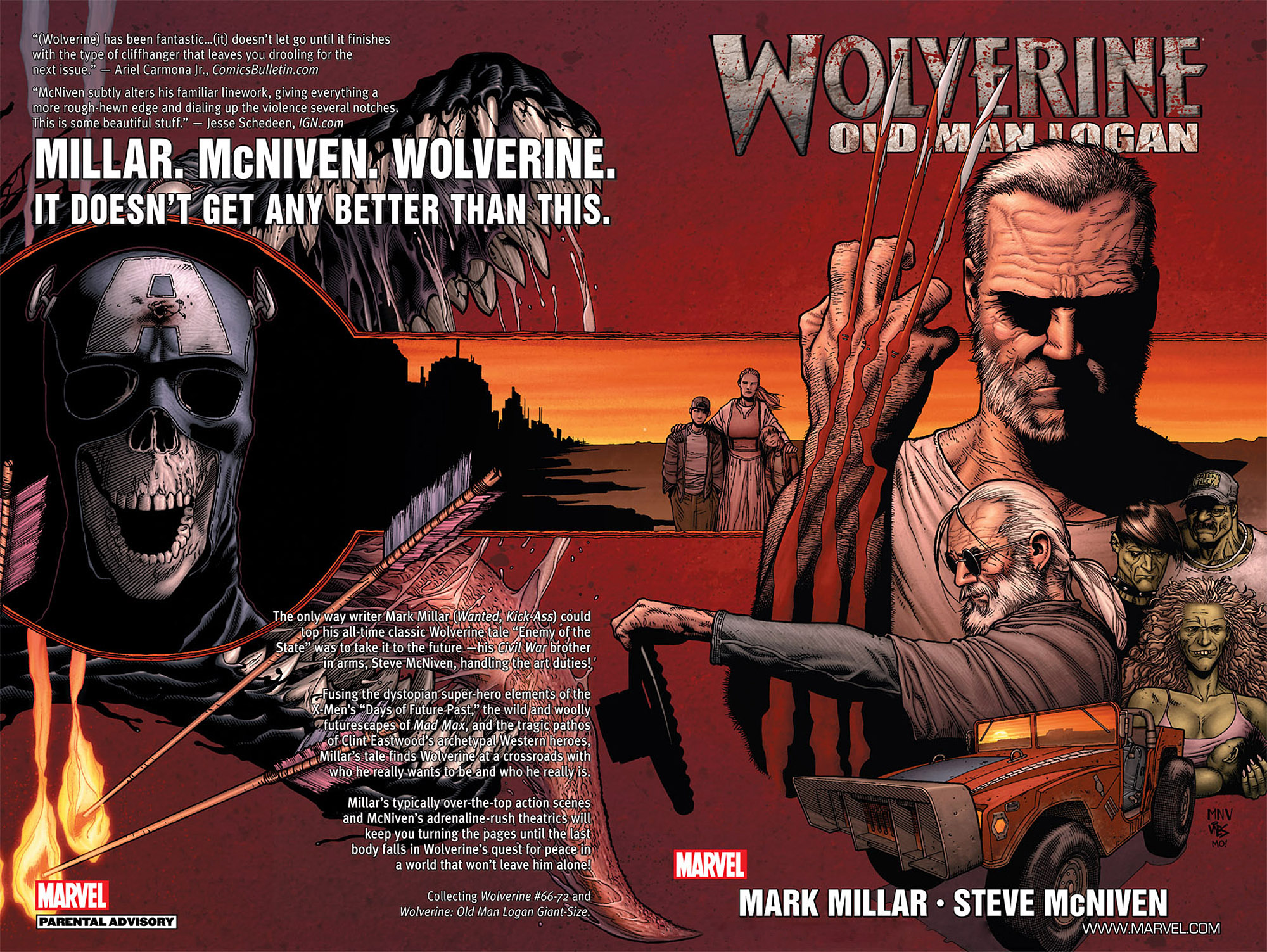 Read online Wolverine: Old Man Logan comic -  Issue # Full - 1