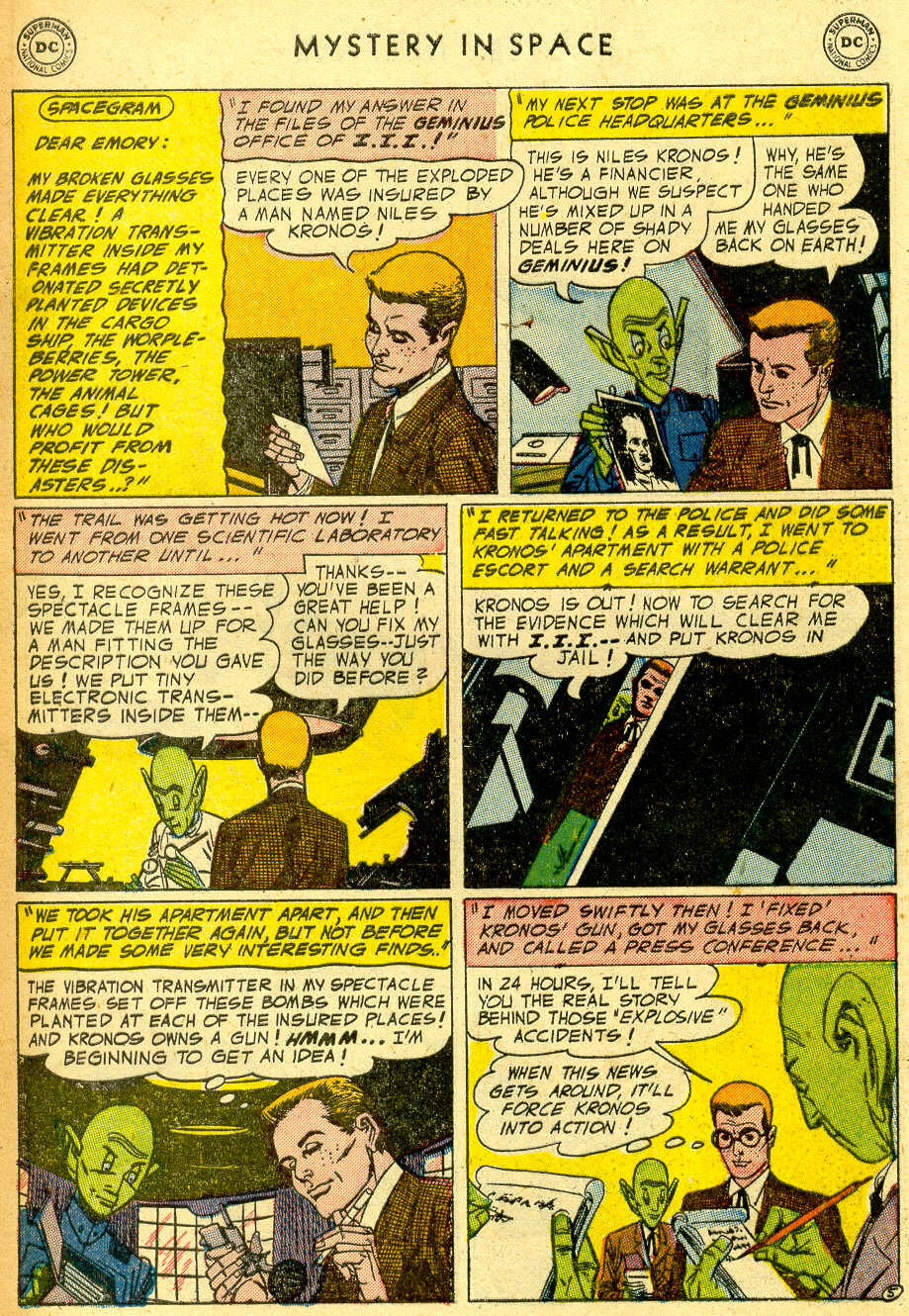 Read online Mystery in Space (1951) comic -  Issue #25 - 32