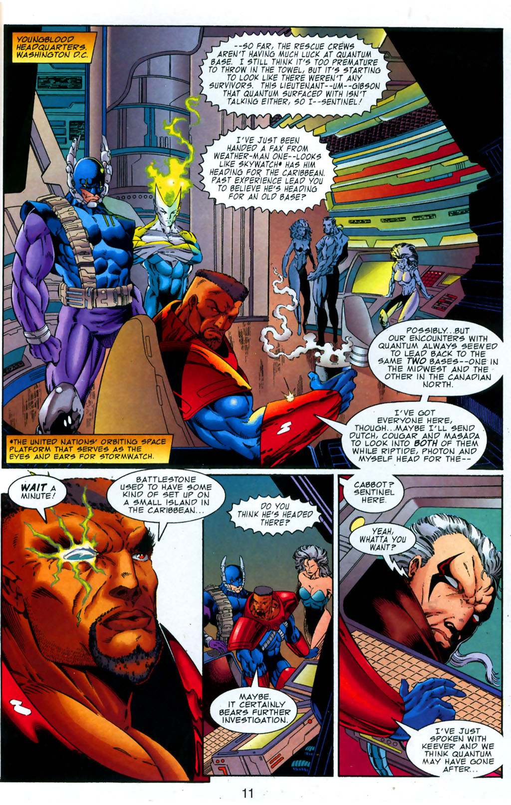 Read online Brigade (1993) comic -  Issue #8 - 14