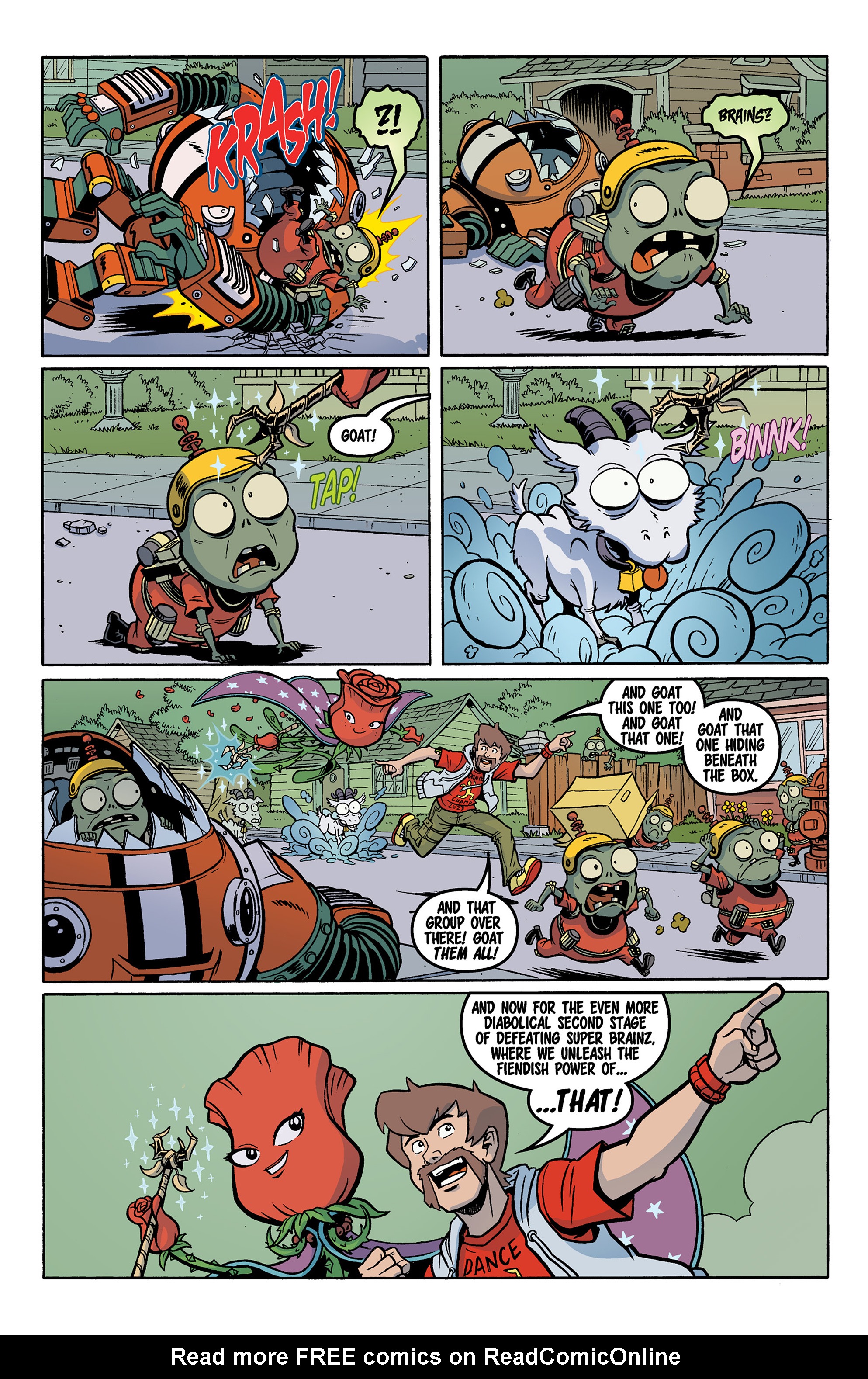 Read online Plants vs. Zombies: Garden Warfare comic -  Issue #3 - 13