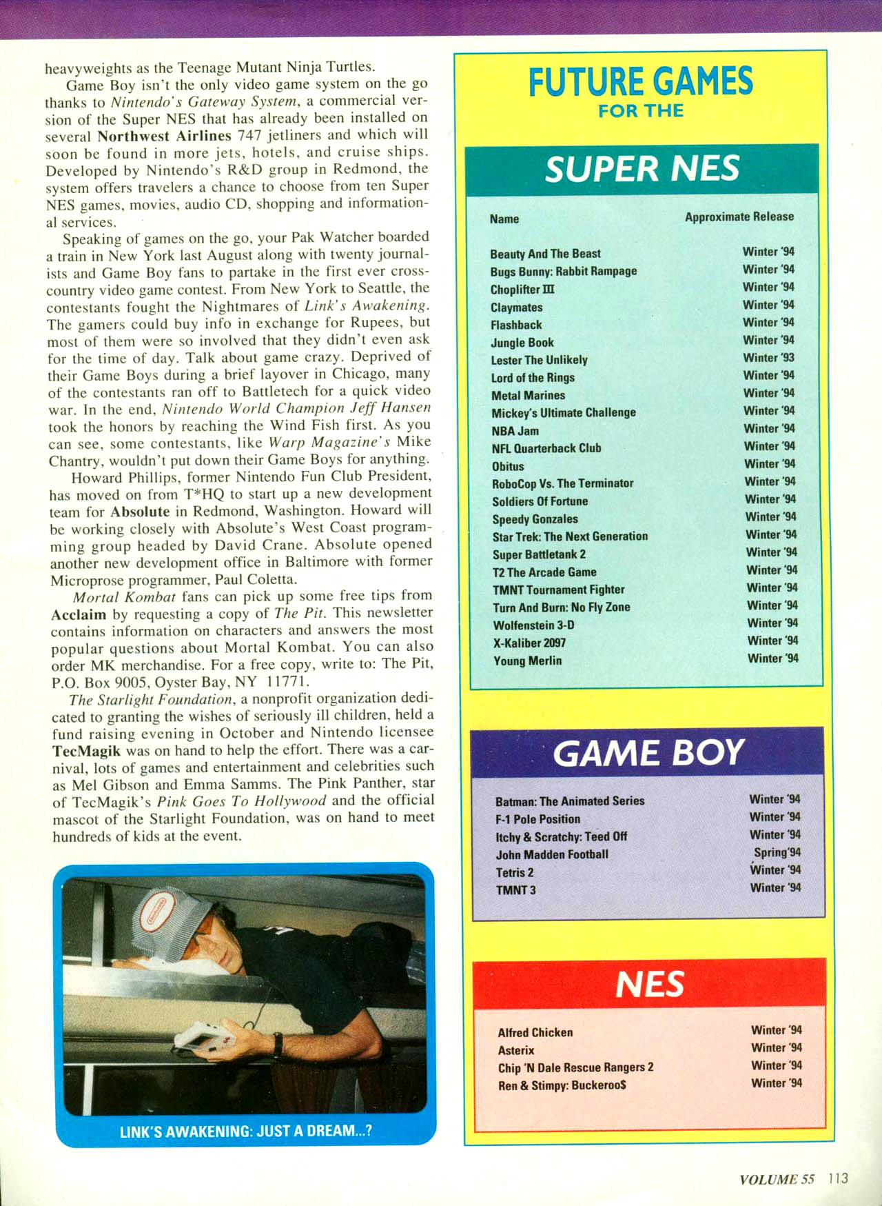 Read online Nintendo Power comic -  Issue #55 - 124