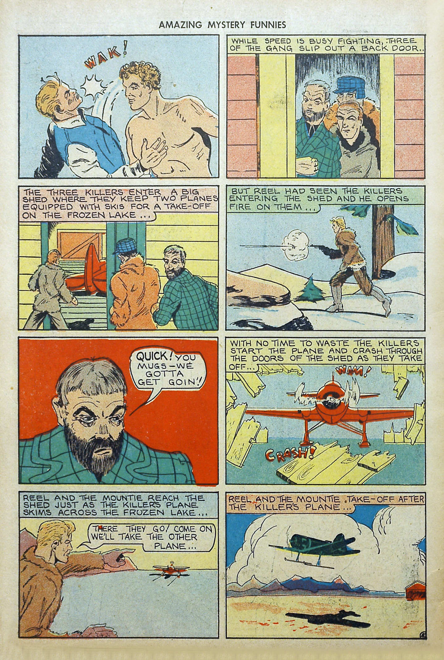 Read online Amazing Mystery Funnies comic -  Issue #24 - 61