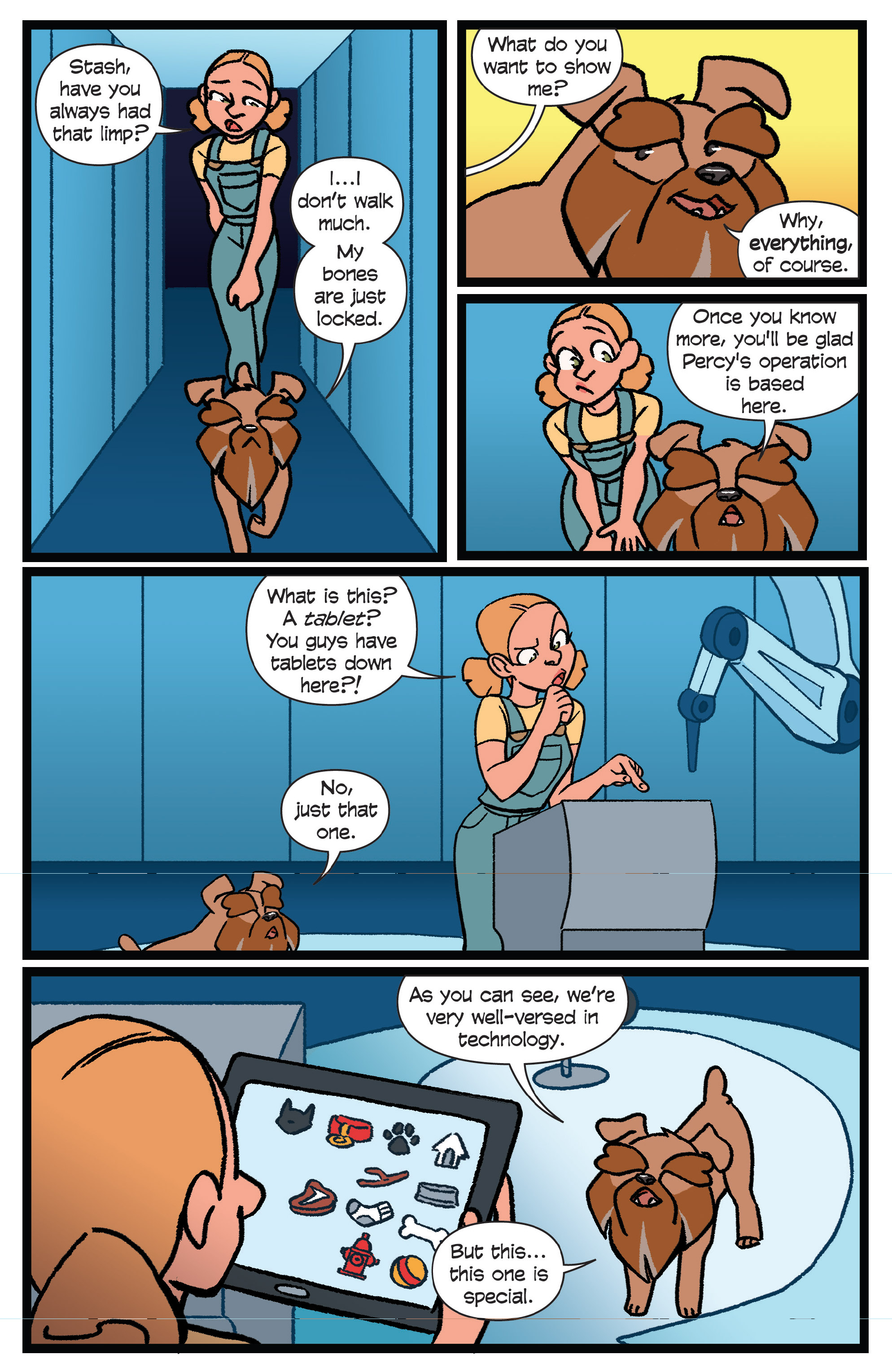 Read online Action Lab, Dog of Wonder comic -  Issue #6 - 9