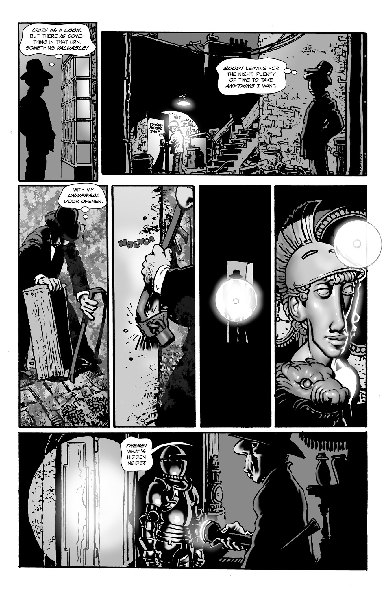 Read online Shadows on the Grave comic -  Issue #8 - 6