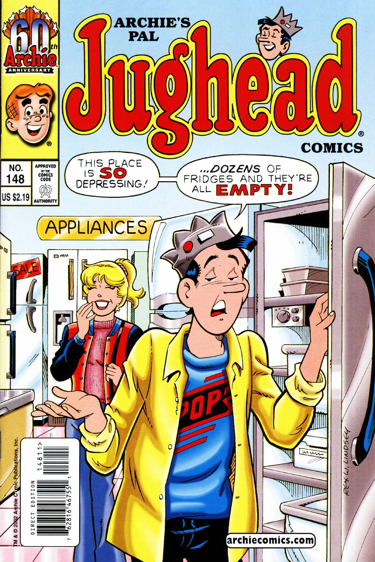 Read online Archie's Pal Jughead Comics comic -  Issue #148 - 1