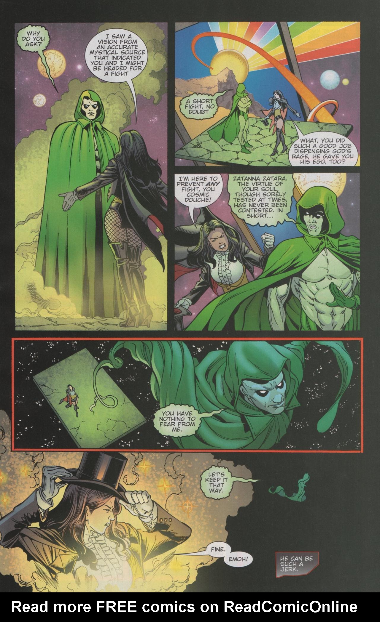 Read online Zatanna (2010) comic -  Issue #13 - 24