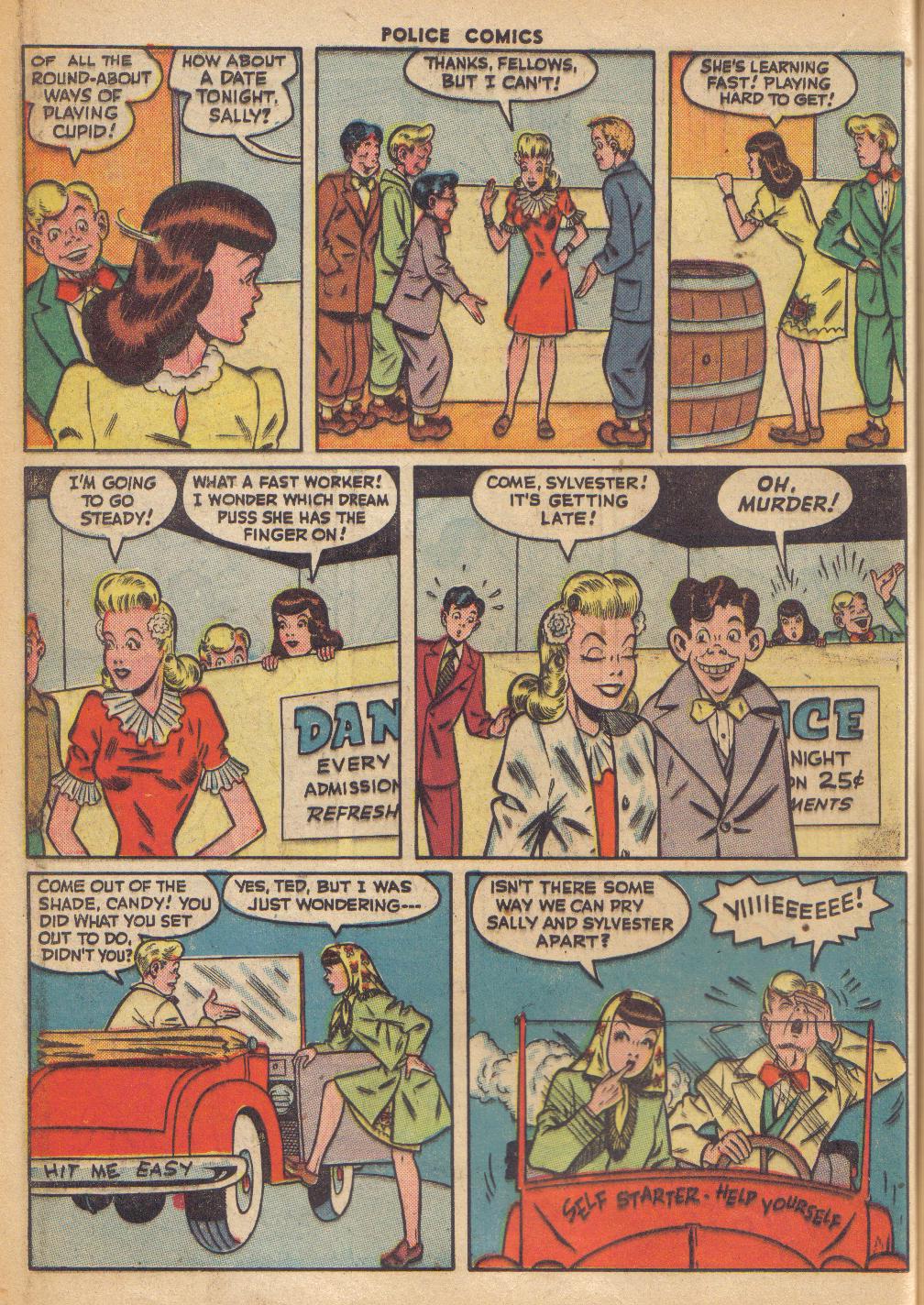 Read online Police Comics comic -  Issue #53 - 36