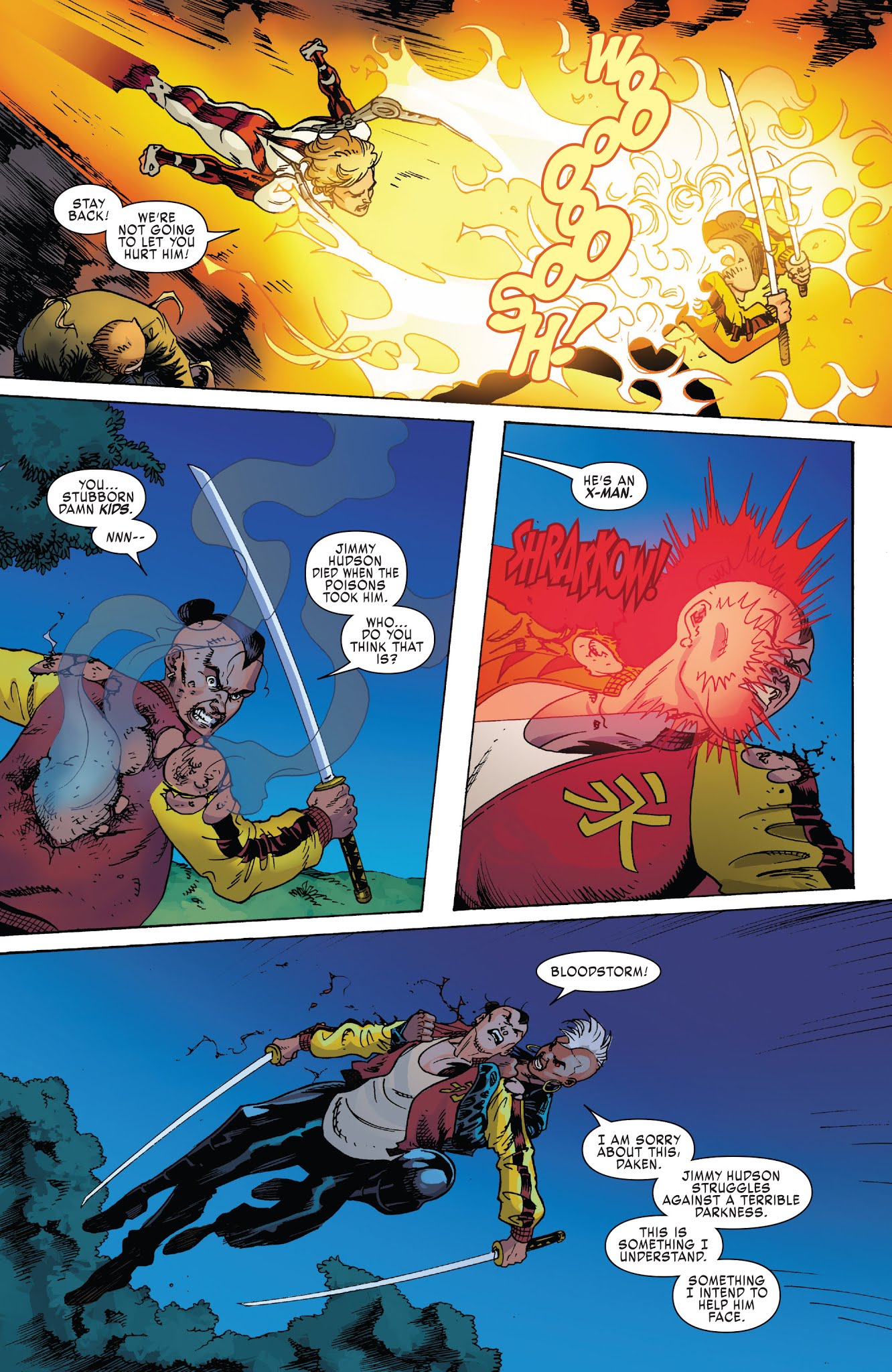 Read online X-Men: Blue comic -  Issue #30 - 4