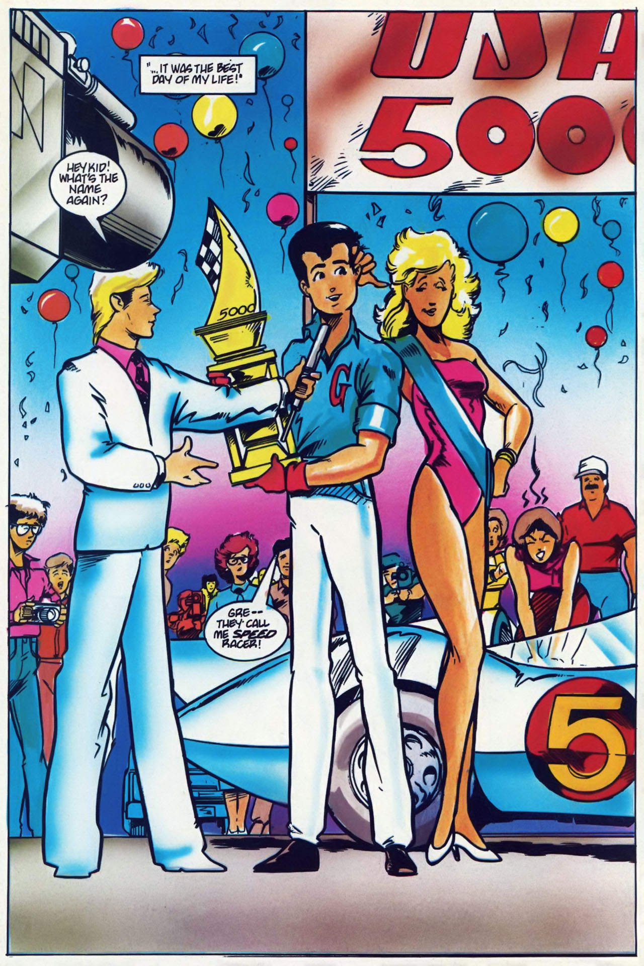 Read online Speed Racer (1987) comic -  Issue #1 - 24