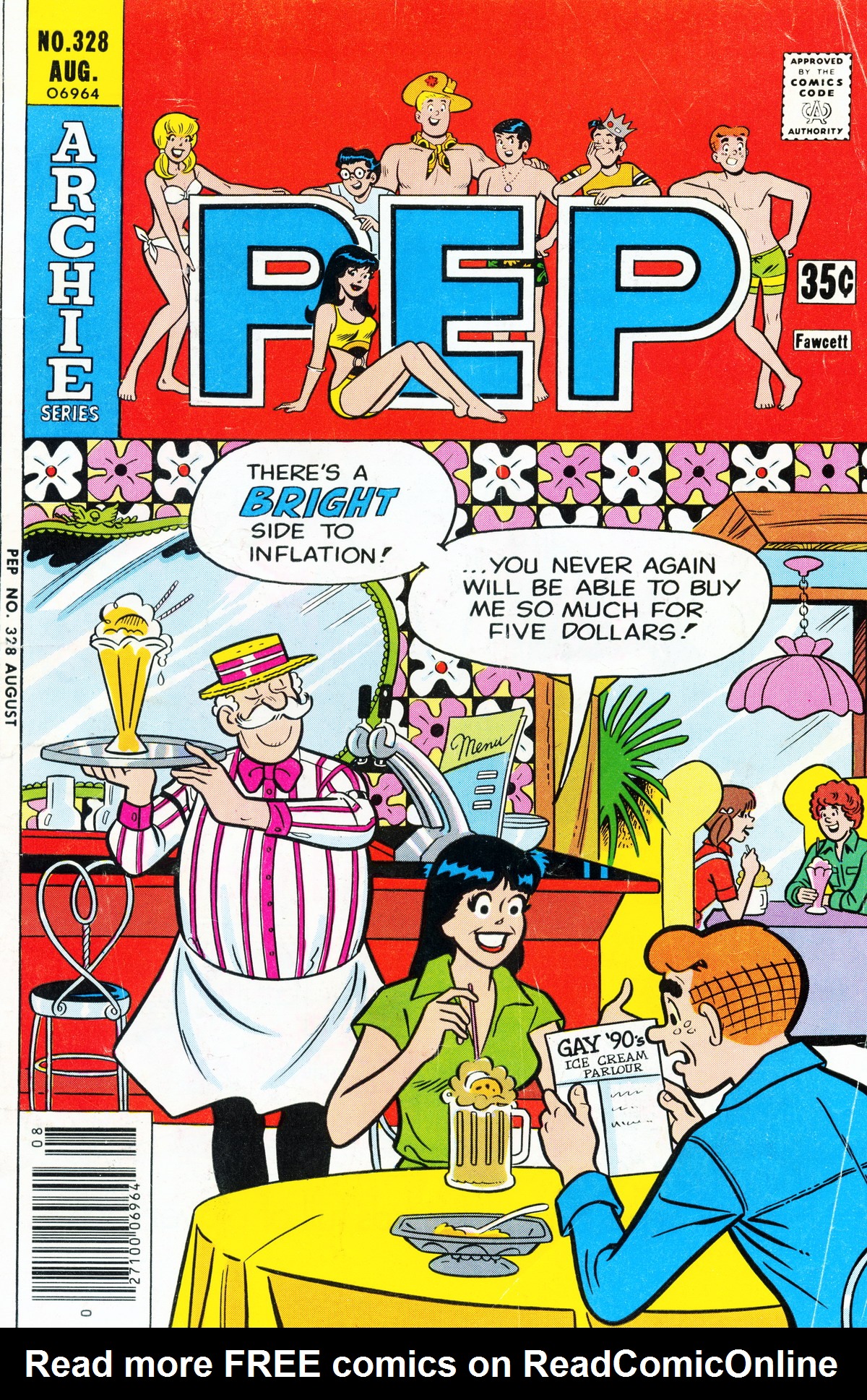 Read online Pep Comics comic -  Issue #328 - 1