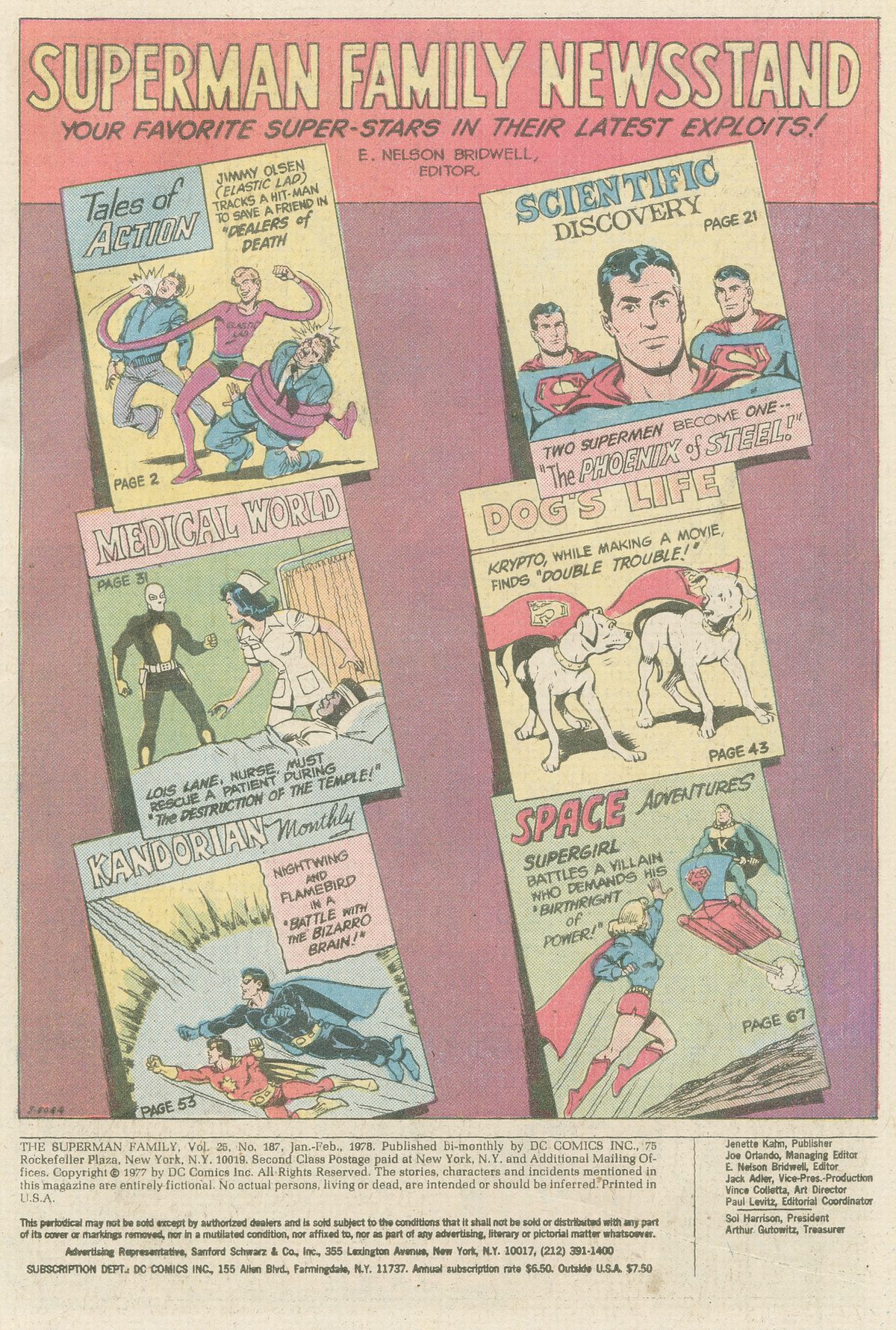 Read online The Superman Family comic -  Issue #187 - 3