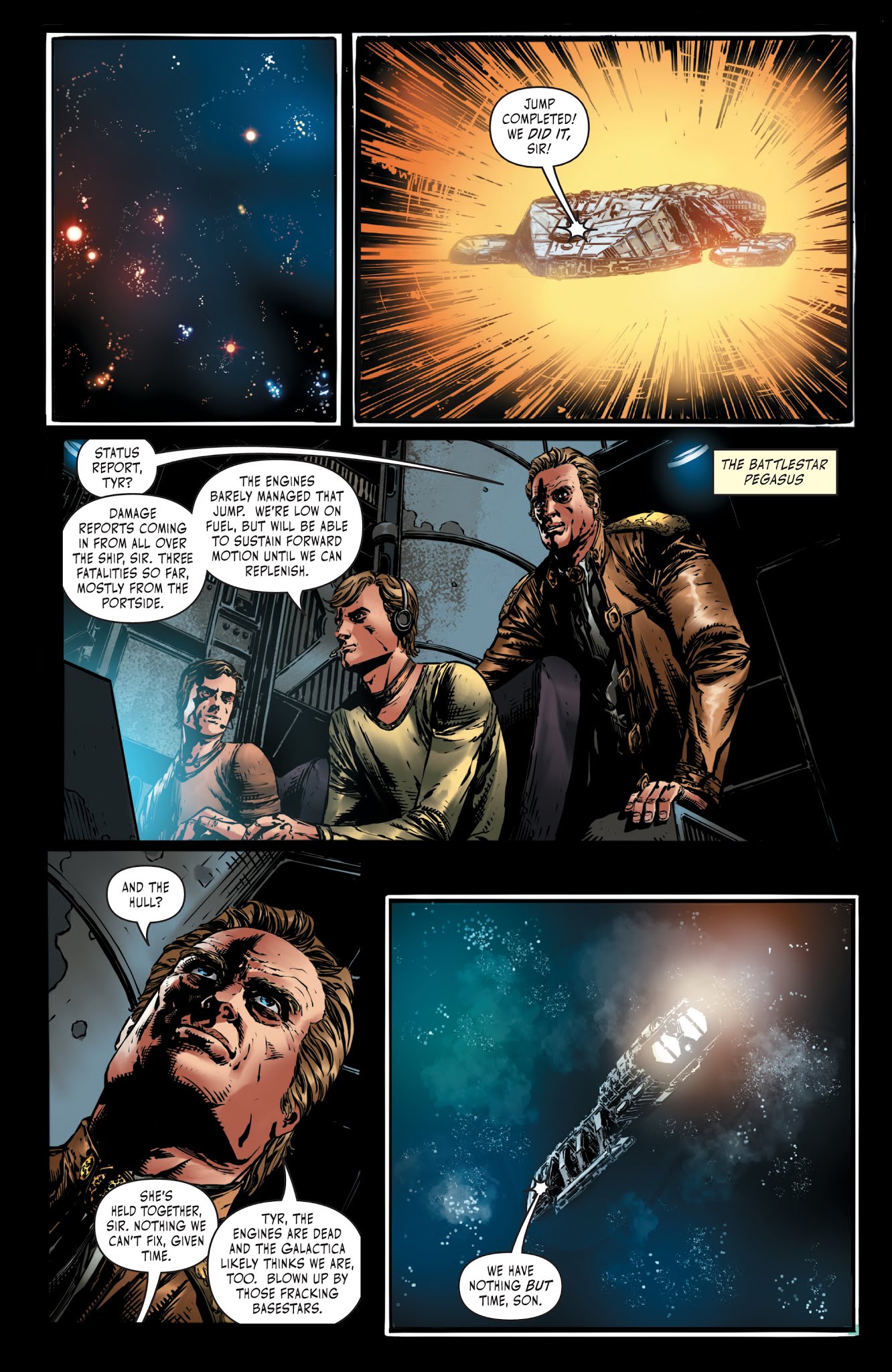 Read online Battlestar Galactica BSG vs. BSG comic -  Issue # _TPB (Part 1) - 8