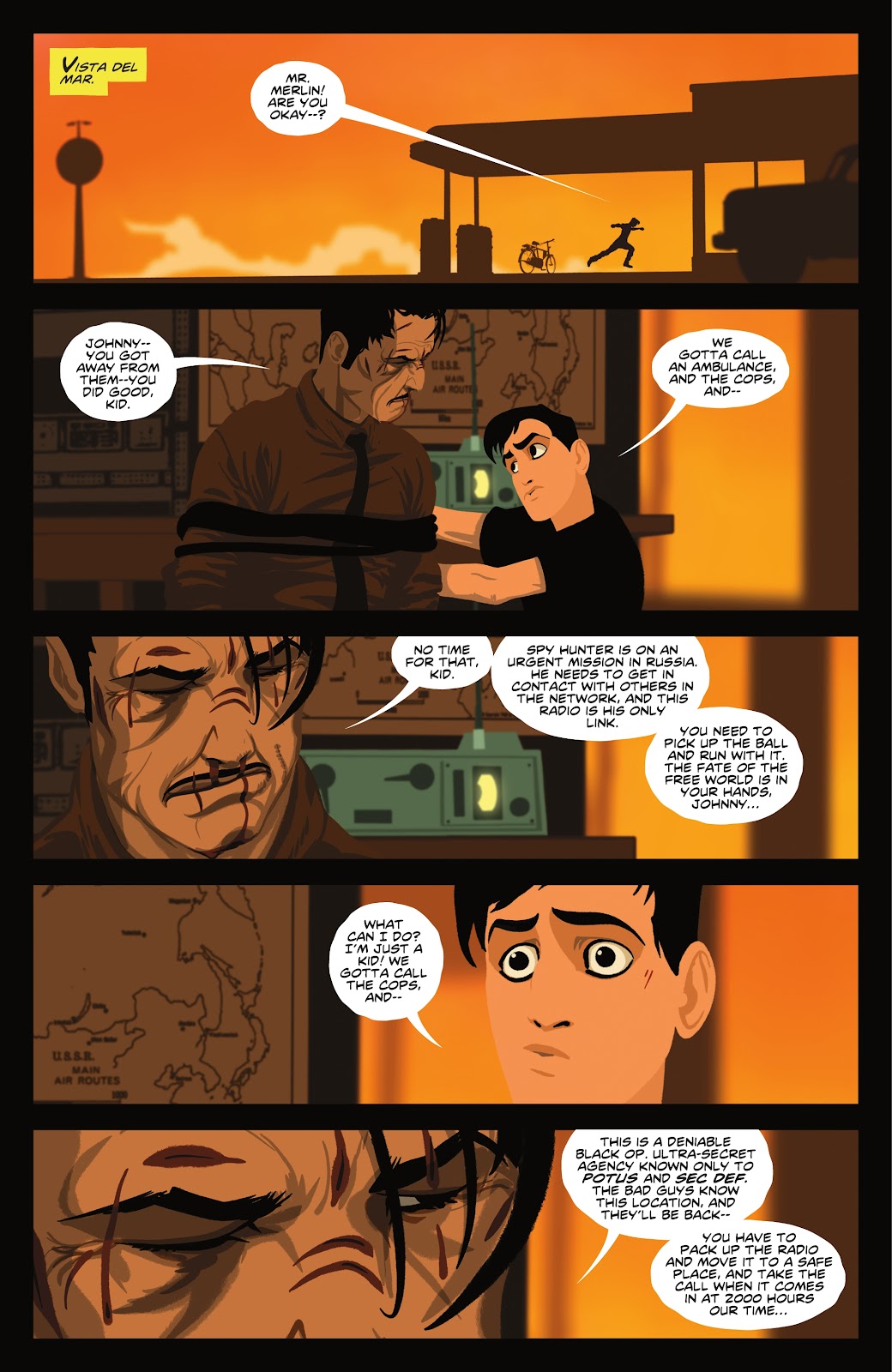 Spy Hunter & Paper Boy issue 1 - Page 16