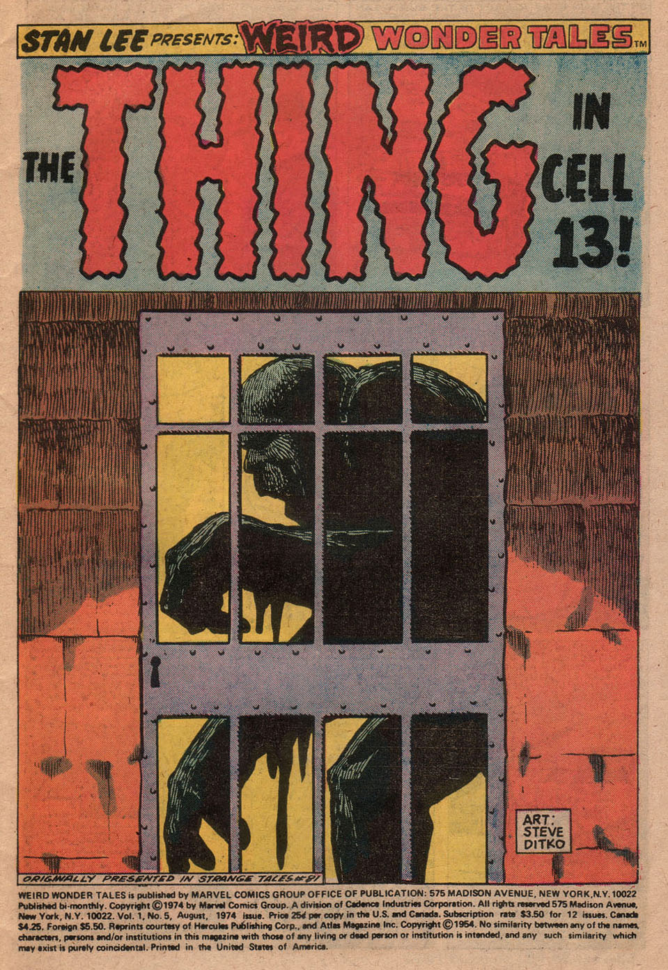 Read online Weird Wonder Tales comic -  Issue #5 - 3