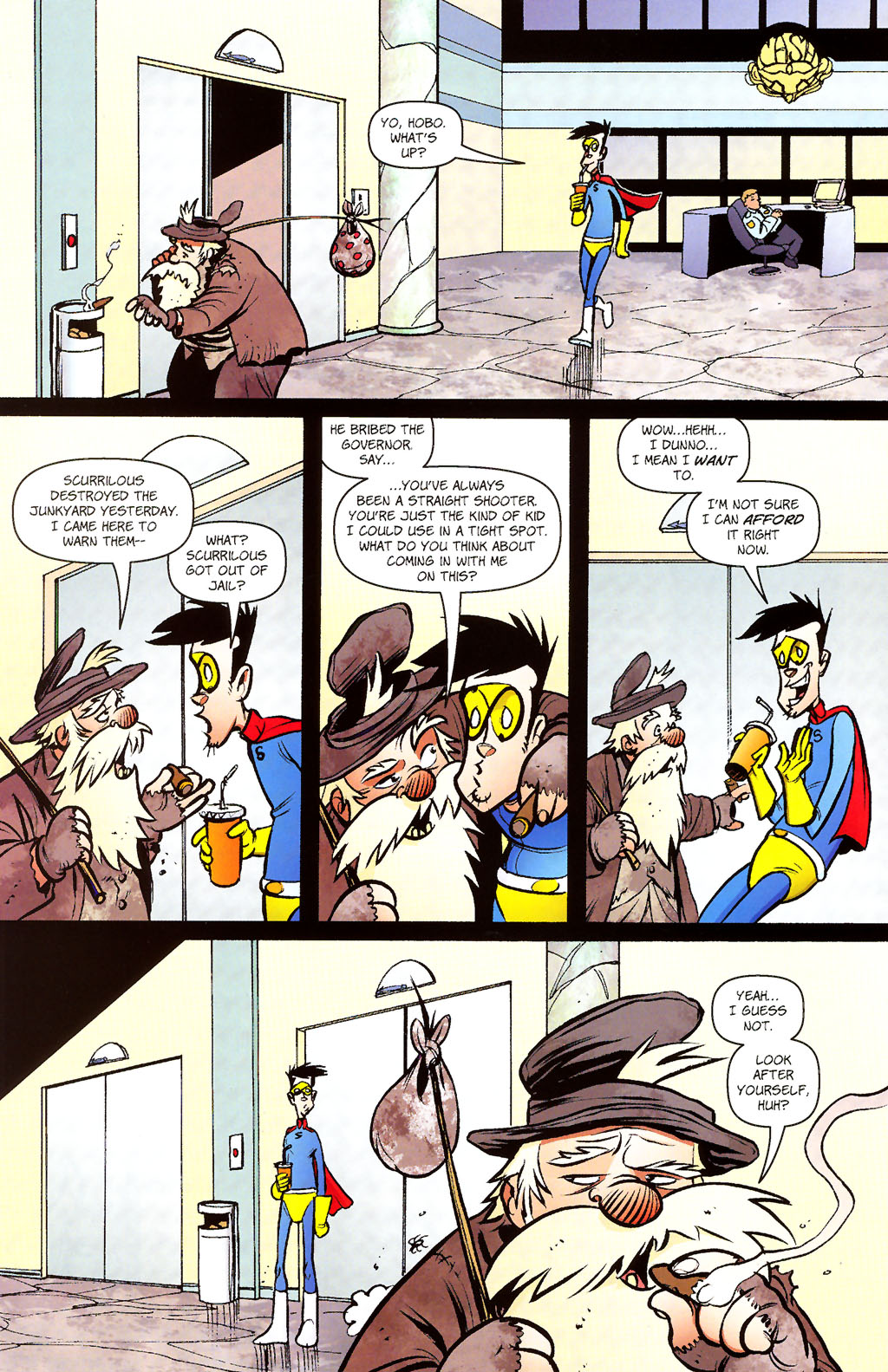 Read online Paul Jenkins' Sidekick comic -  Issue #2 - 22