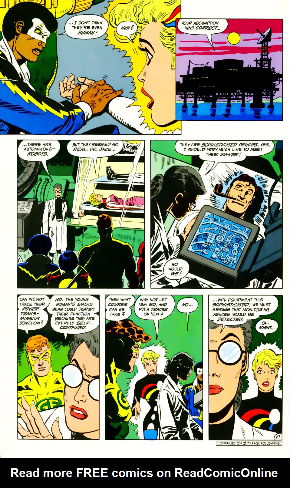 Read online Adventures of the Outsiders comic -  Issue #39 - 28