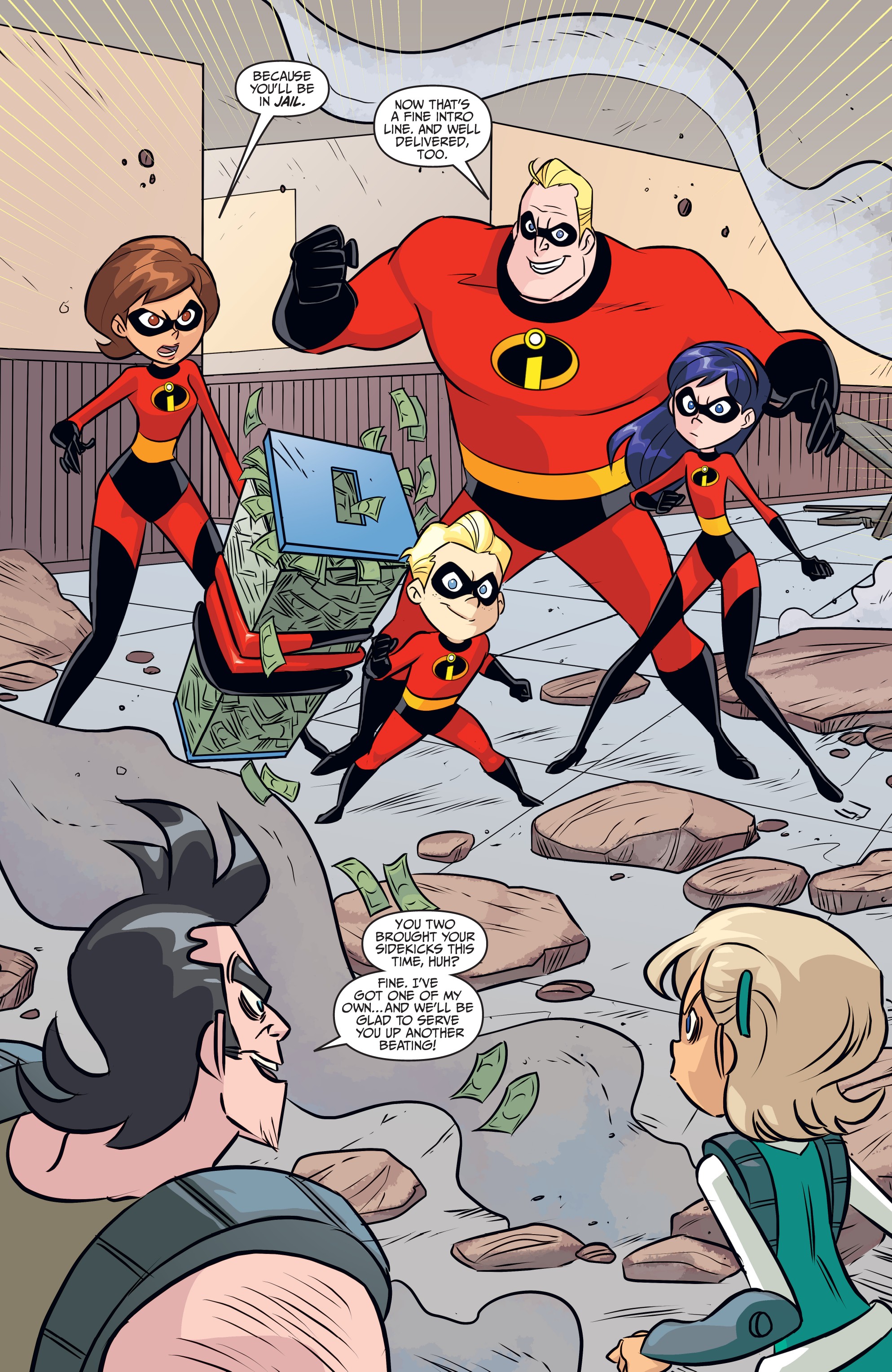 Read online Disney•PIXAR The Incredibles 2: Secret Identities comic -  Issue #3 - 4