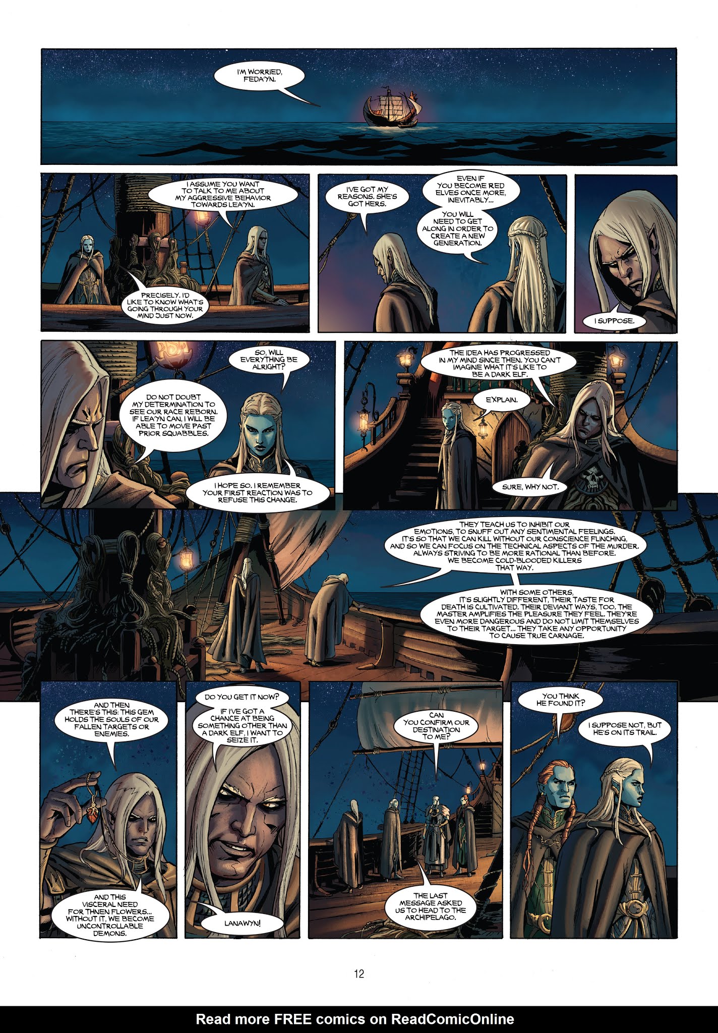 Read online Elves comic -  Issue #21 - 12