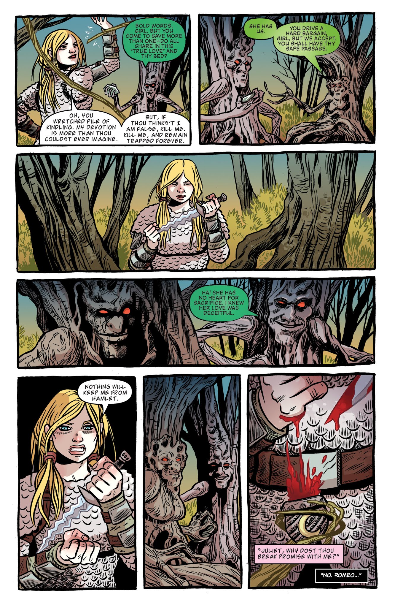 Read online Kill Shakespeare: The Tide of Blood comic -  Issue # TPB - 87